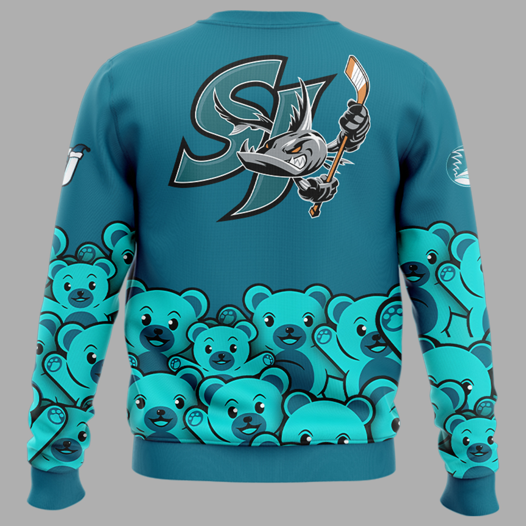 San Jose Barracuda SWEATSHIRT 2024 - Famjoys San Jose Barracuda SWEATSHIRT 2024 - Famjoys