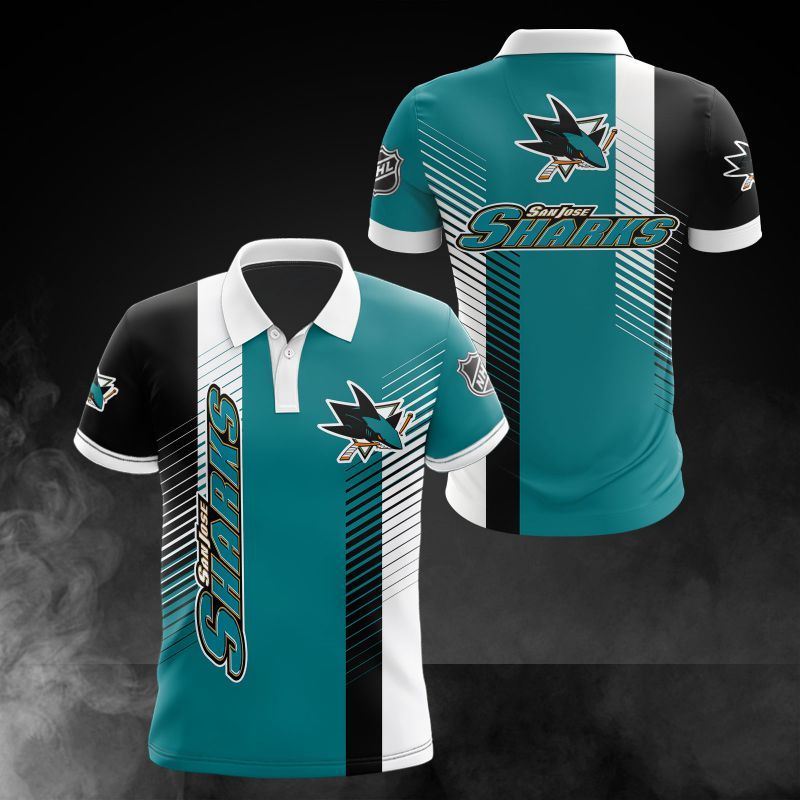 San Jose Sharks Printing T-Shirt, Polo, Hoodie, Zip, Bomber 7039 - Famjoys San Jose Sharks Printing T-Shirt, Polo, Hoodie, Zip, Bomber 7039 - Famjoys
