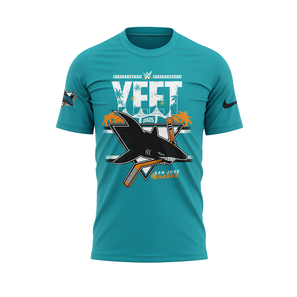 San Jose Sharks Ucey Jucey the Teal T-shirt - Famjoys San Jose Sharks Ucey Jucey the Teal T-shirt - Famjoys