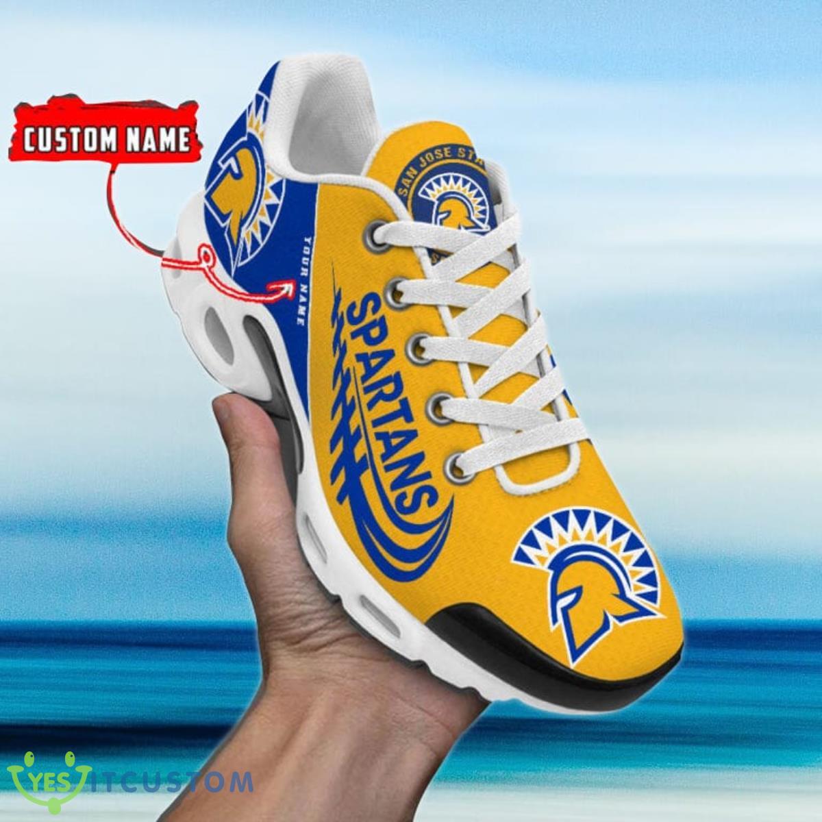 San Jose State Spartans Personalized Name Air Cushion Sports Shoes Sneaker KLTNS220437 - Famjoys San Jose State Spartans Personalized Name Air Cushion Sports Shoes Sneaker KLTNS220437 - Famjoys