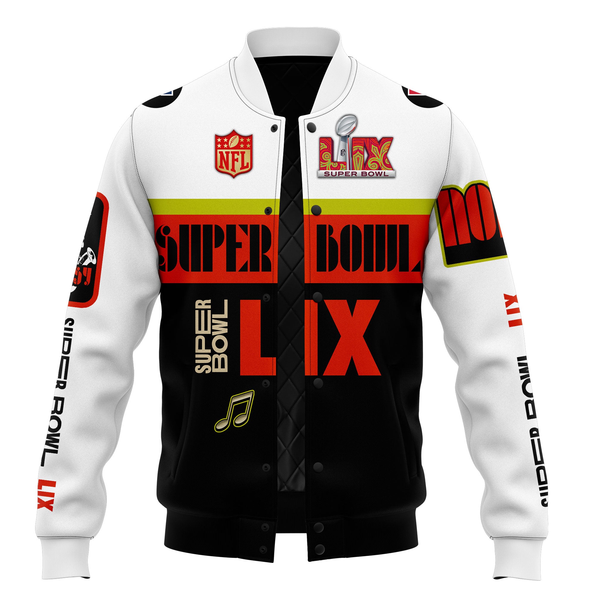 Saquon Barkley Super Bowl LIX Pro Standard City Pinnacle Jacket - Famjoys Saquon Barkley Super Bowl LIX Pro Standard City Pinnacle Jacket - Famjoys