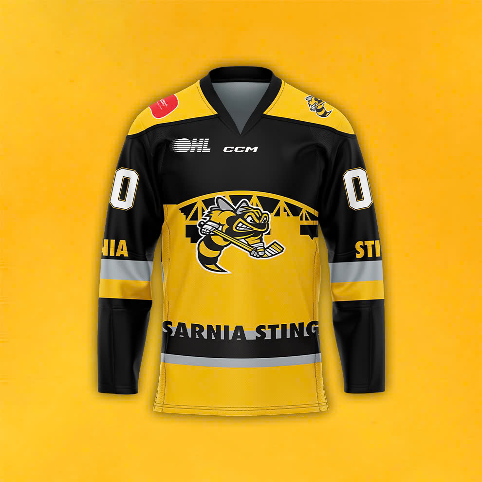 Sarnia Sting Real Canadian Superstore Jersey Auction - Famjoys Sarnia Sting Real Canadian Superstore Jersey Auction - Famjoys