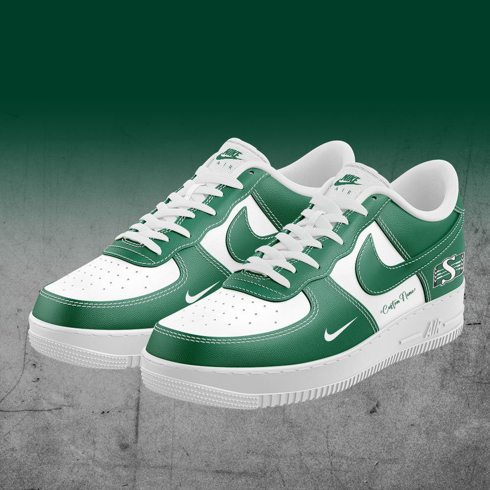 Saskatchewan Roughriders Custom Name For Fans Shoes -SP25062401ID10 - Famjoys Saskatchewan Roughriders Custom Name For Fans Shoes -SP25062401ID10 - Famjoys