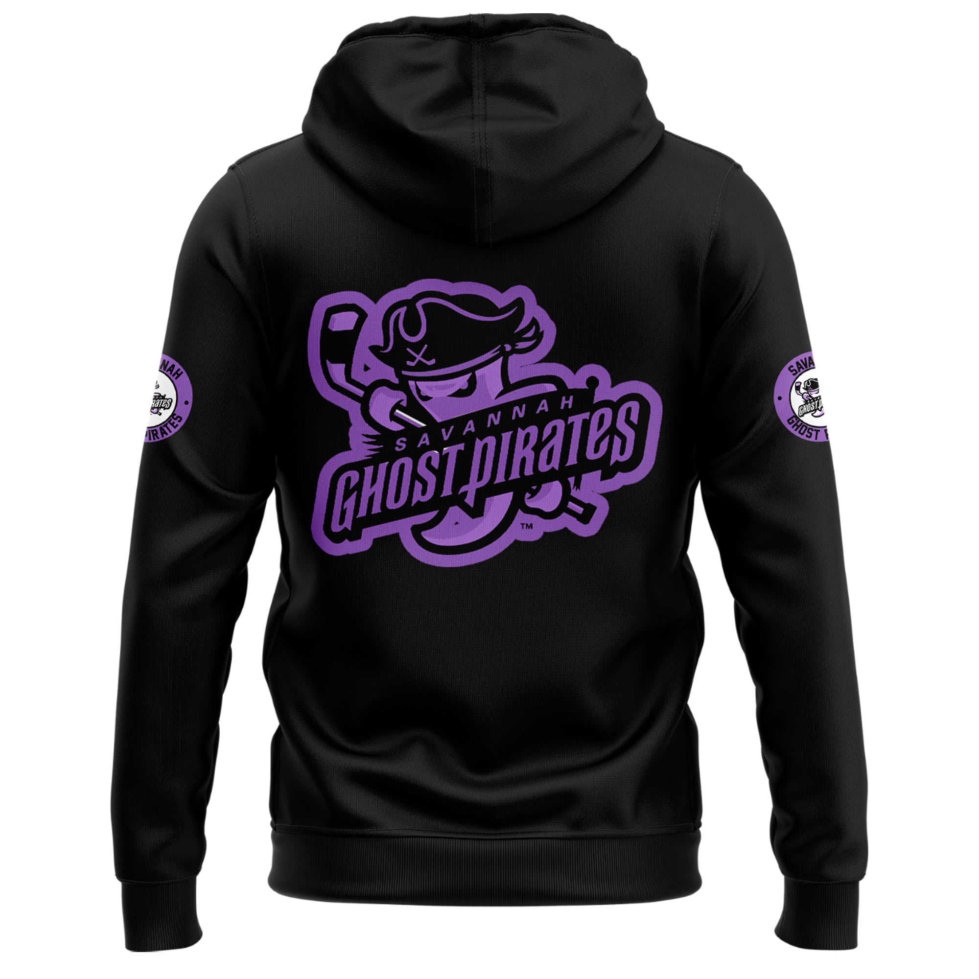 Savannah Ghost Pirates Hockey Fight Cancer Hoodie - Famjoys Savannah Ghost Pirates Hockey Fight Cancer Hoodie - Famjoys
