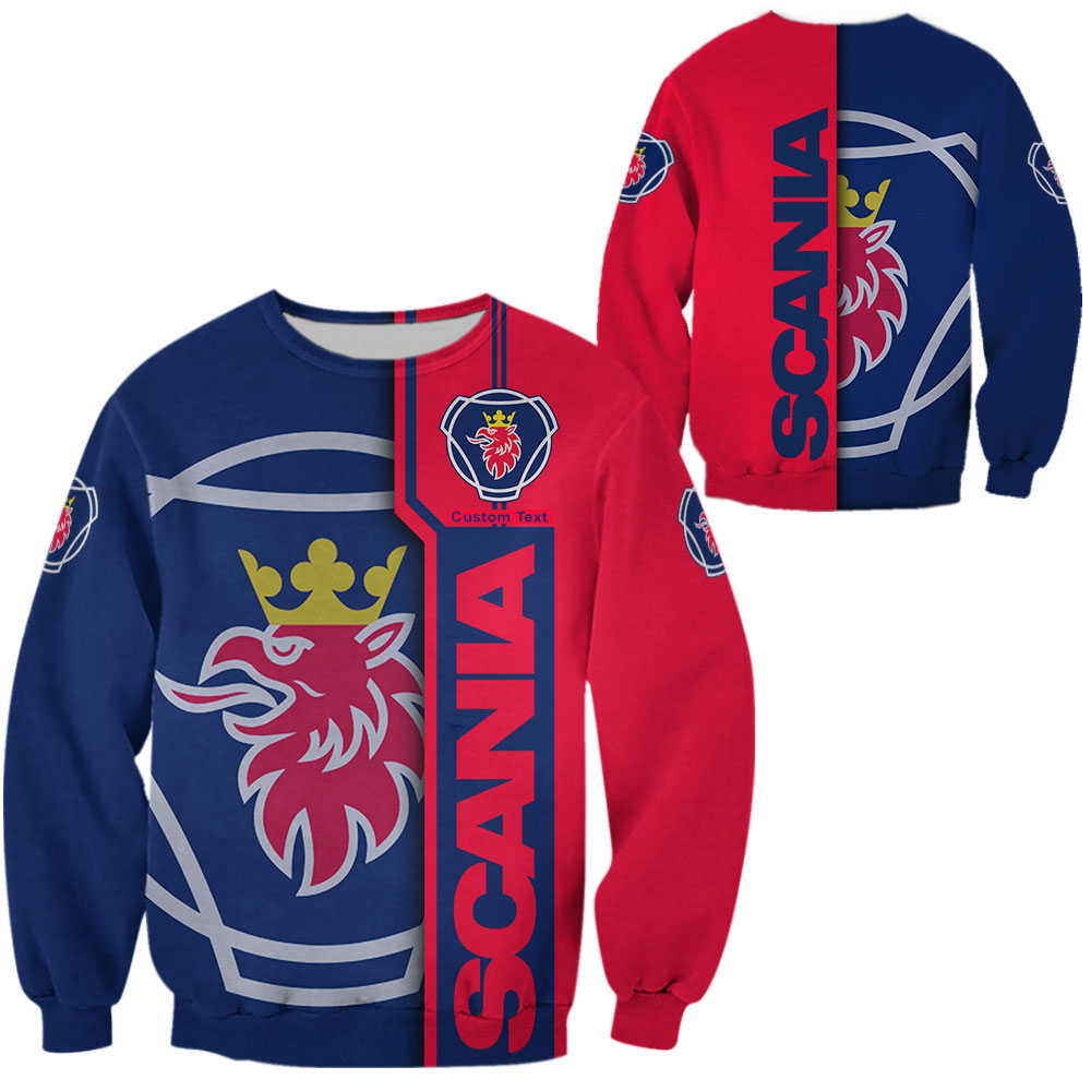 Scania 3D Apparel Zip Hoodie,Pant,Polo, Button Hawaii Shirt Personalized - Famjoys Scania 3D Apparel Zip Hoodie,Pant,Polo, Button Hawaii Shirt Personalized - Famjoys