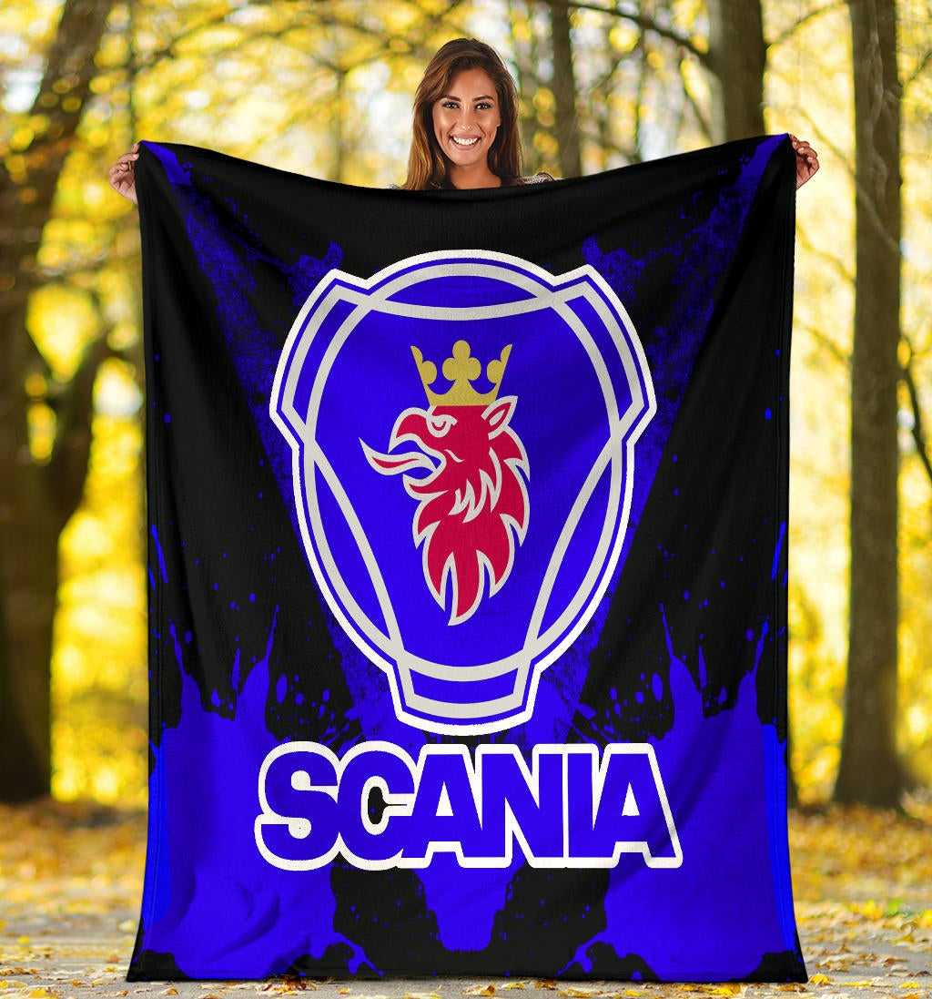 Scania Blanket Blue