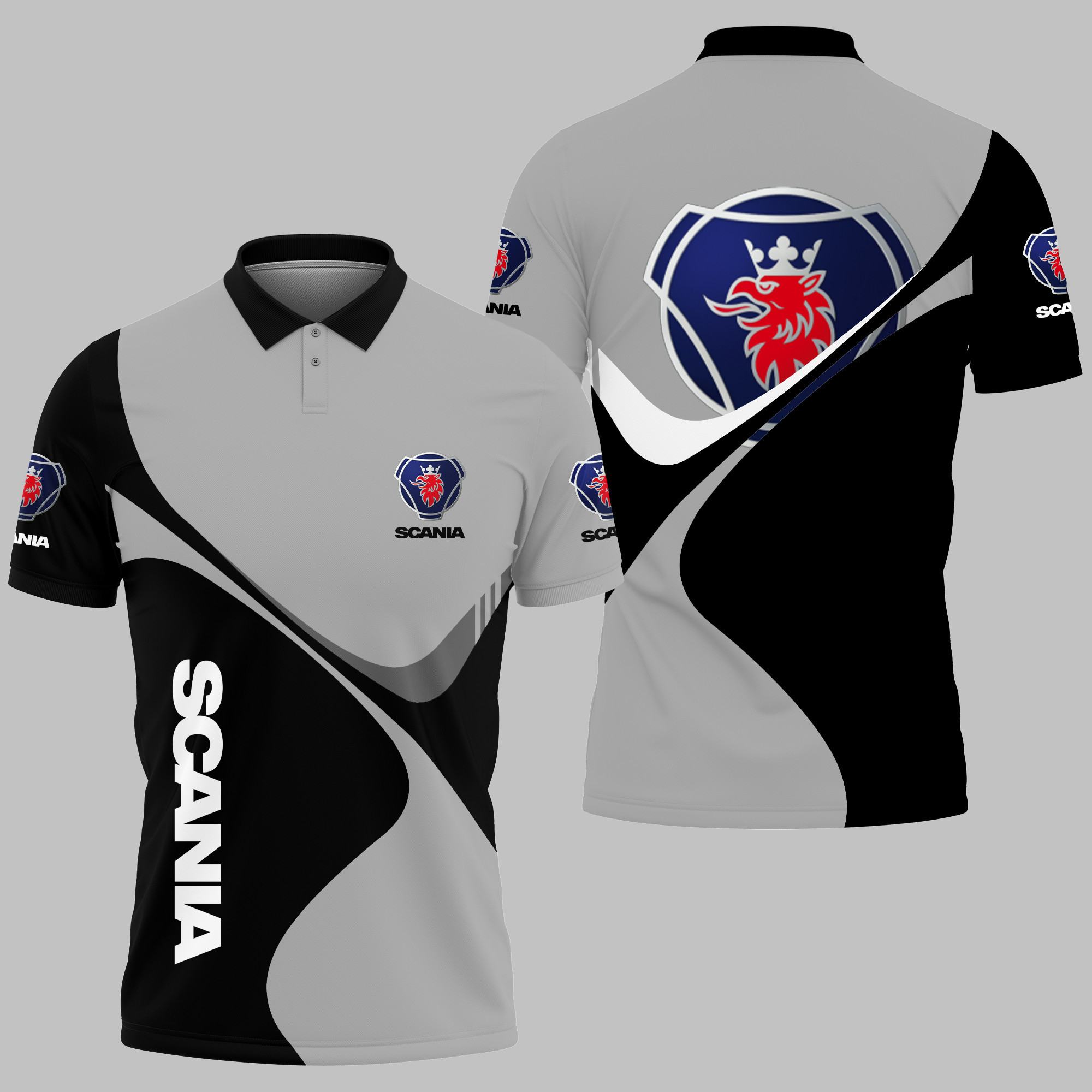 SCANIA Polo Shirt V09 - Famjoys SCANIA Polo Shirt V09 - Famjoys