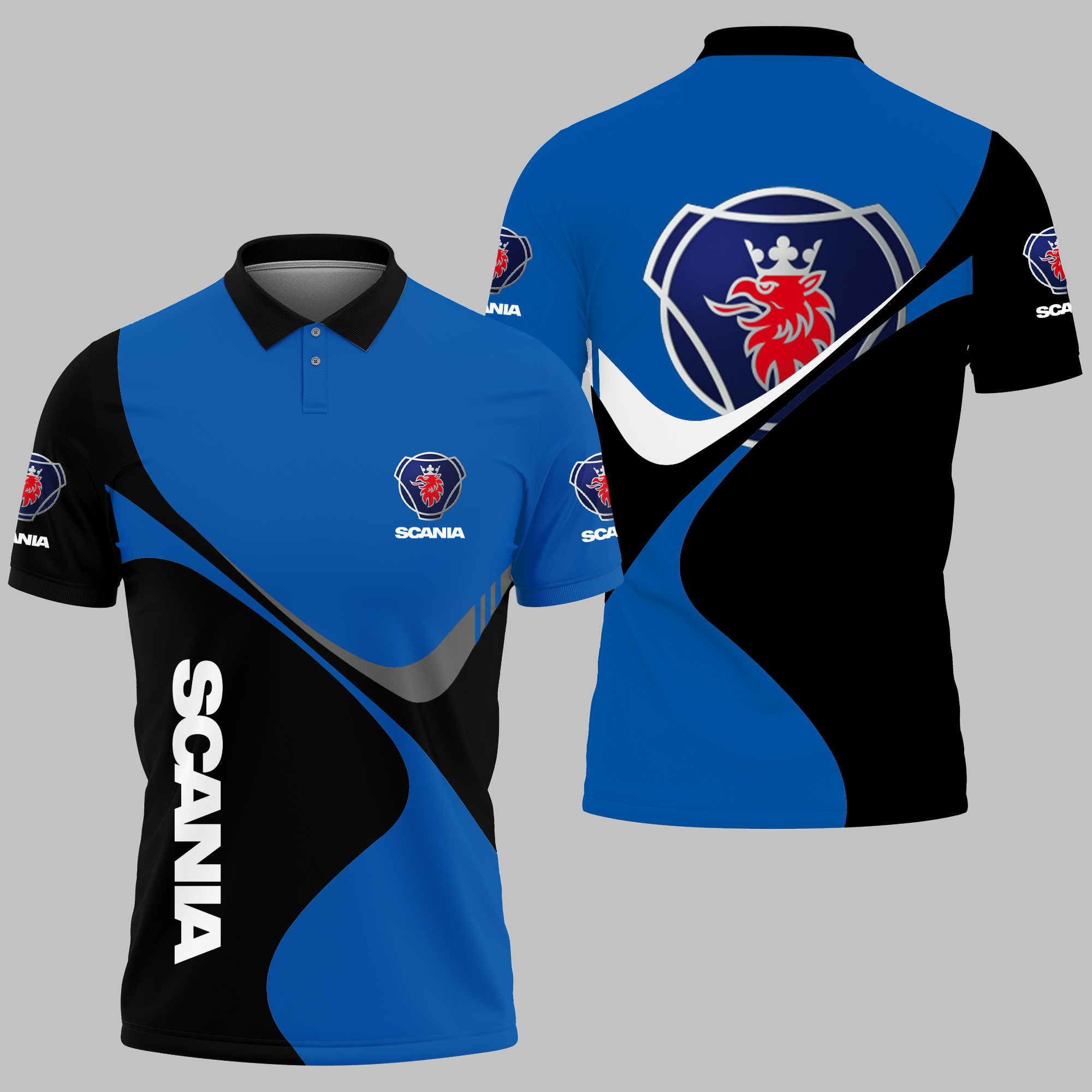 SCANIA Polo Shirt V09 - Famjoys SCANIA Polo Shirt V09 - Famjoys
