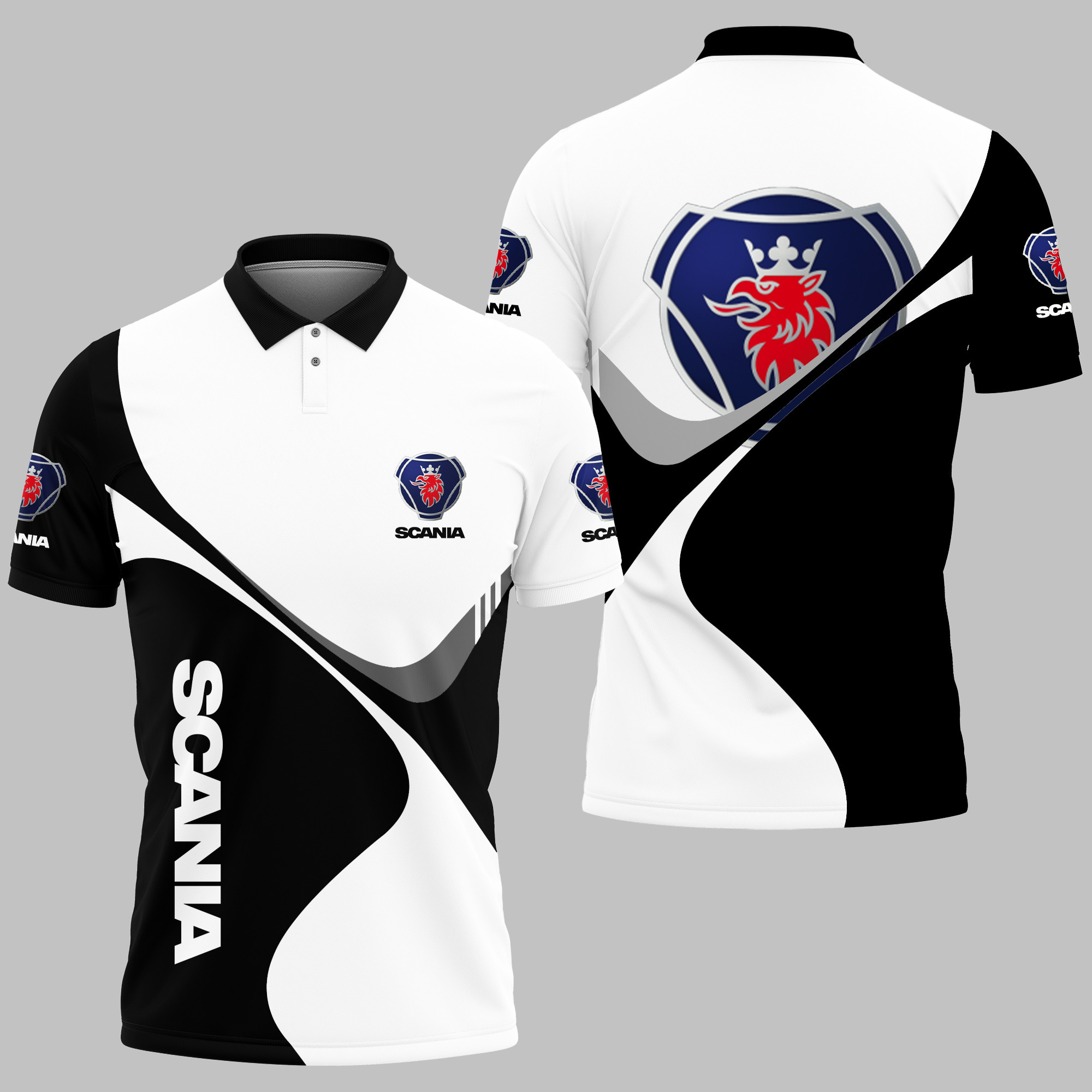 SCANIA Polo Shirt V09 - Famjoys SCANIA Polo Shirt V09 - Famjoys