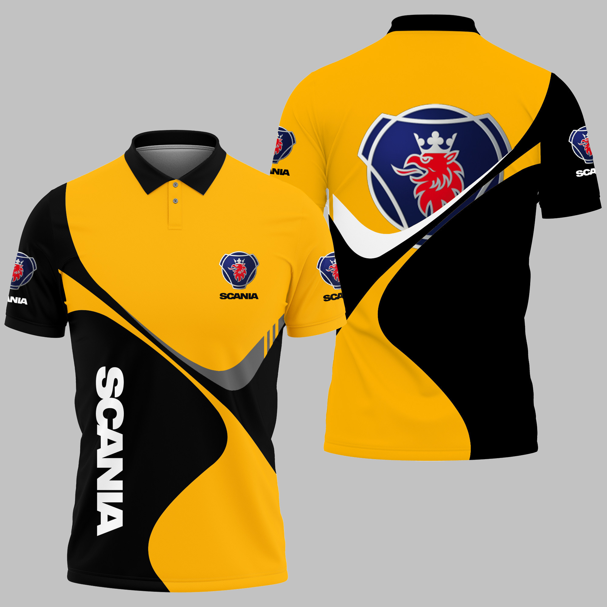 SCANIA Polo Shirt V09 - Famjoys SCANIA Polo Shirt V09 - Famjoys