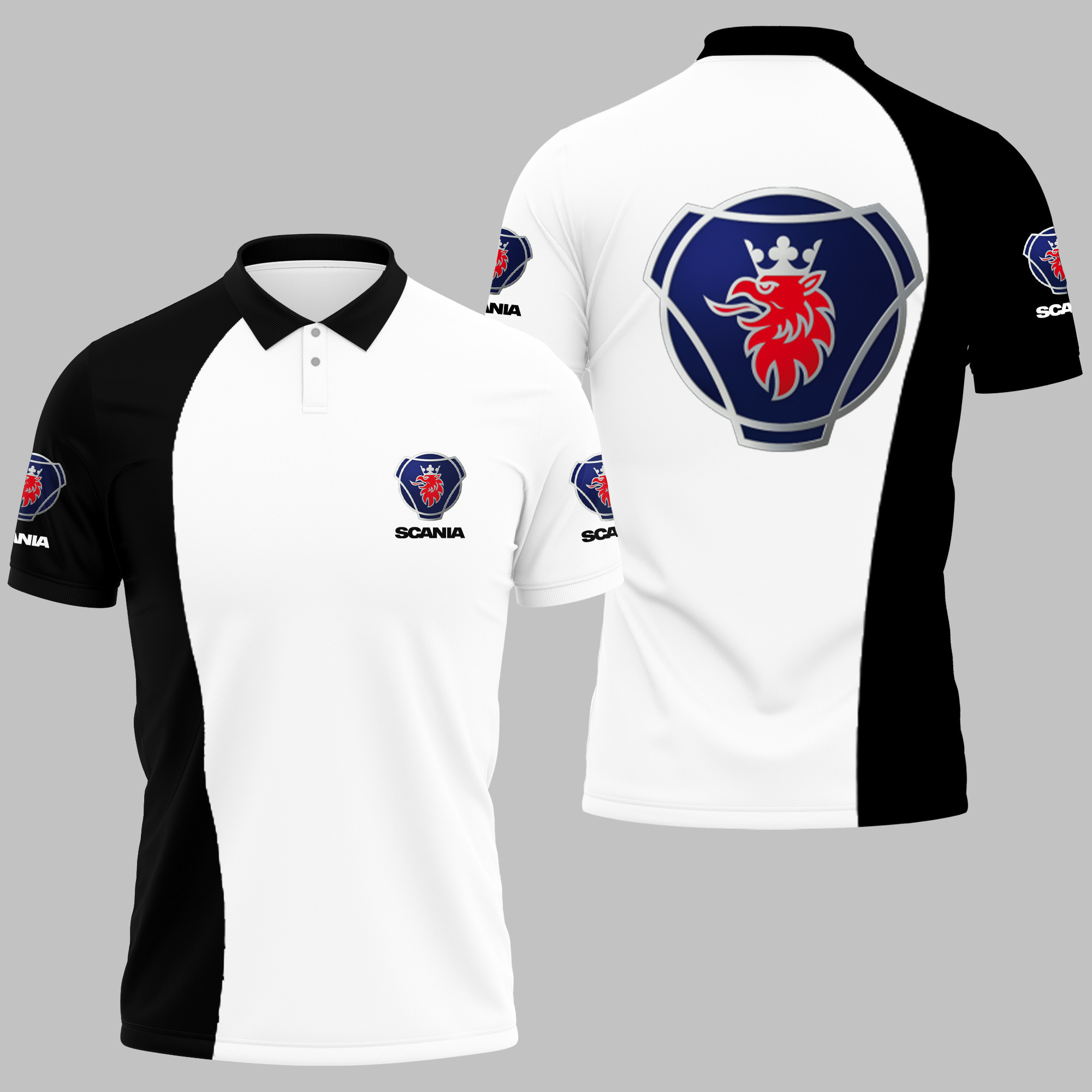 SCANIA Polo Shirt V10 - Famjoys SCANIA Polo Shirt V10 - Famjoys