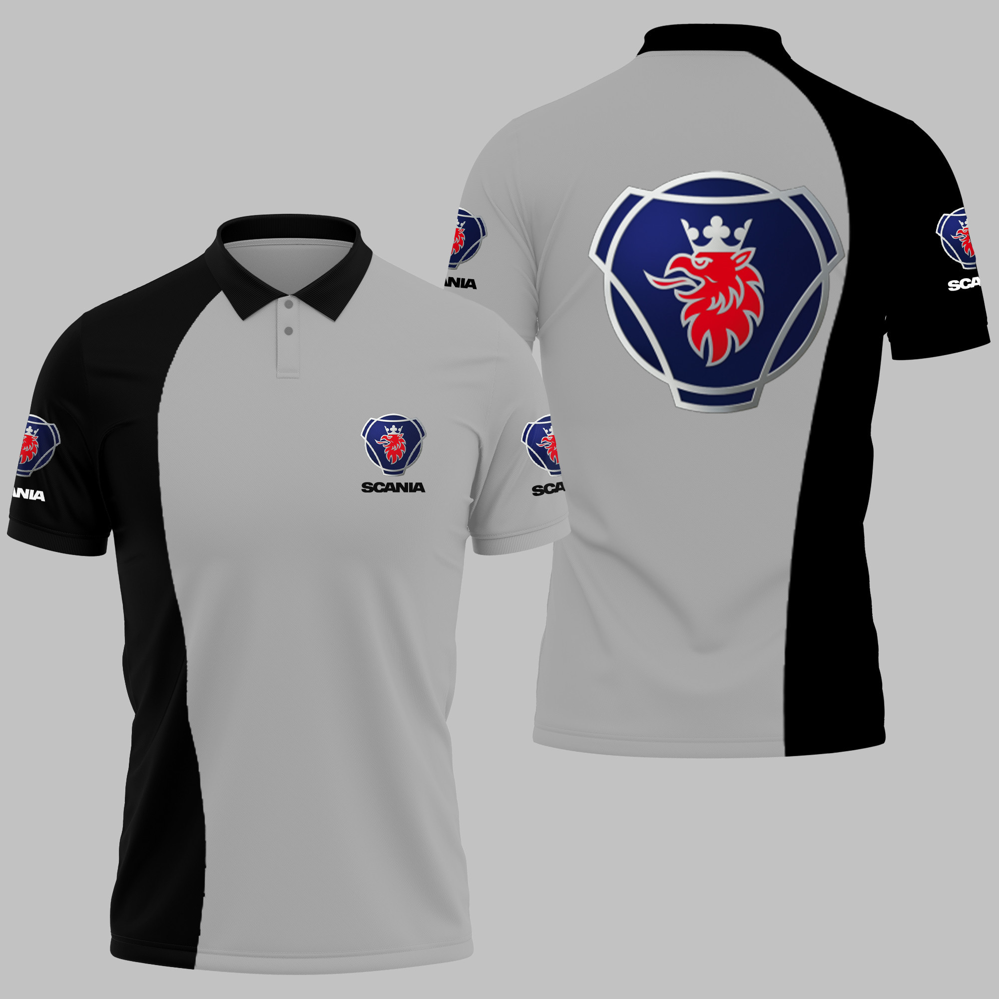 SCANIA Polo Shirt V10 - Famjoys SCANIA Polo Shirt V10 - Famjoys