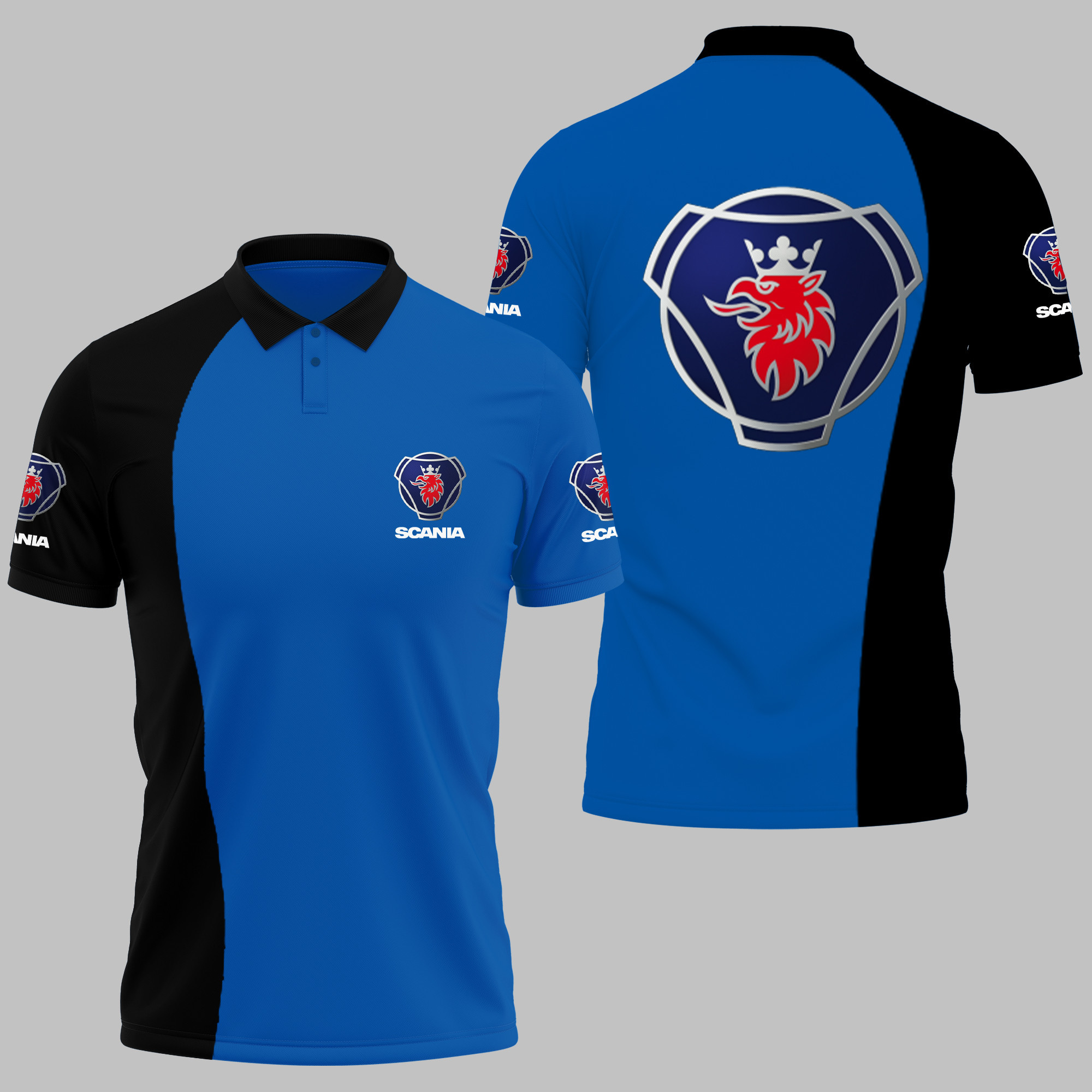 SCANIA Polo Shirt V10 - Famjoys SCANIA Polo Shirt V10 - Famjoys