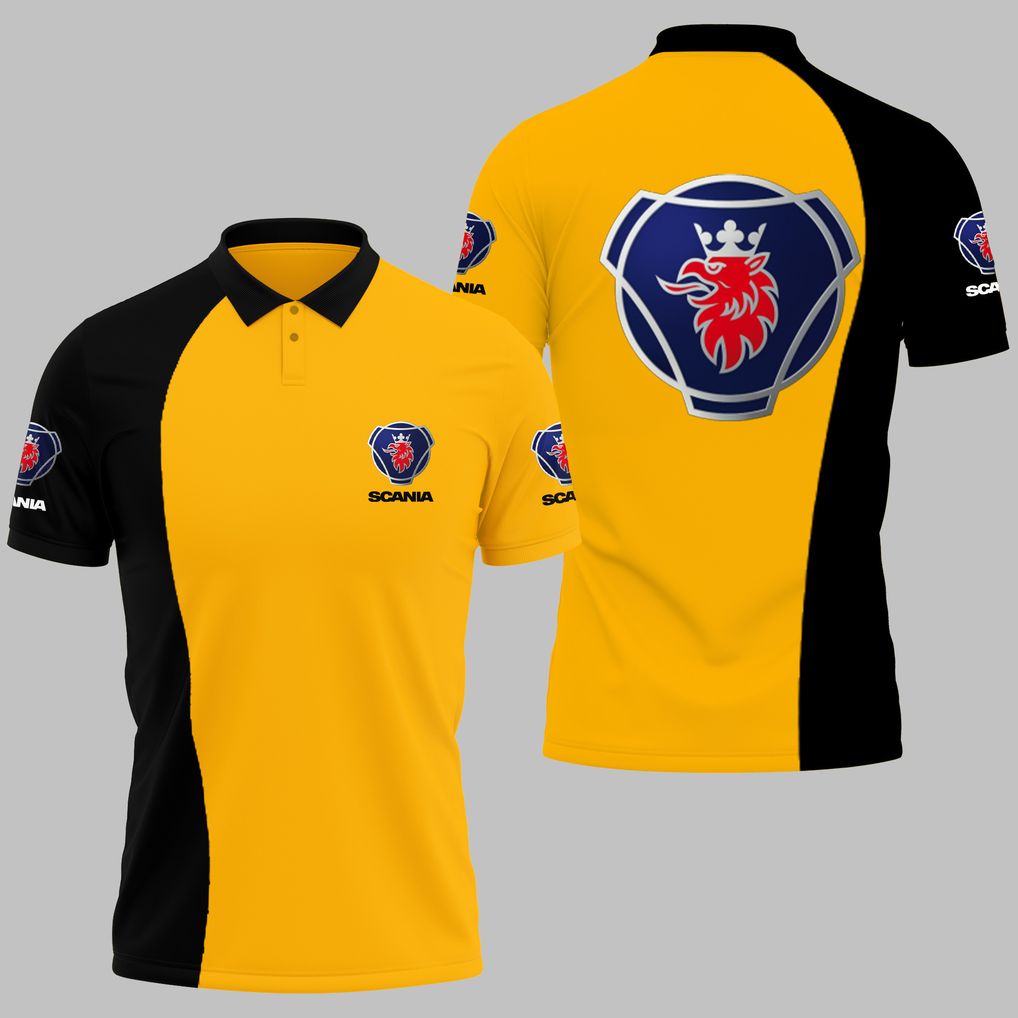 SCANIA Polo Shirt V10 - Famjoys SCANIA Polo Shirt V10 - Famjoys