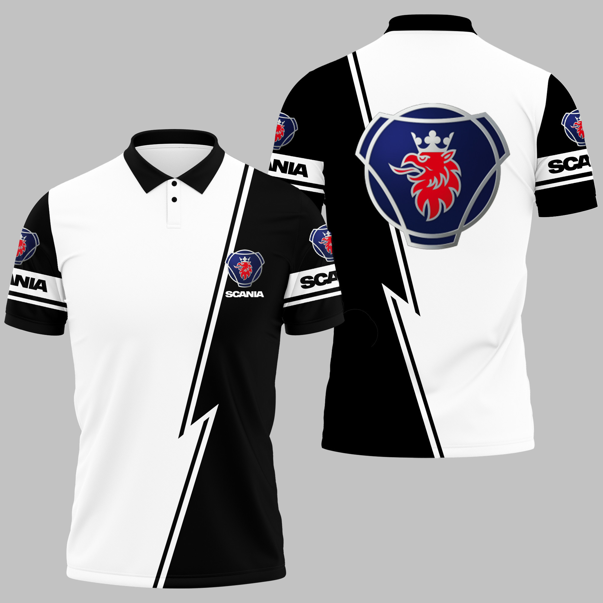 SCANIA Polo Shirt V11 - Famjoys SCANIA Polo Shirt V11 - Famjoys