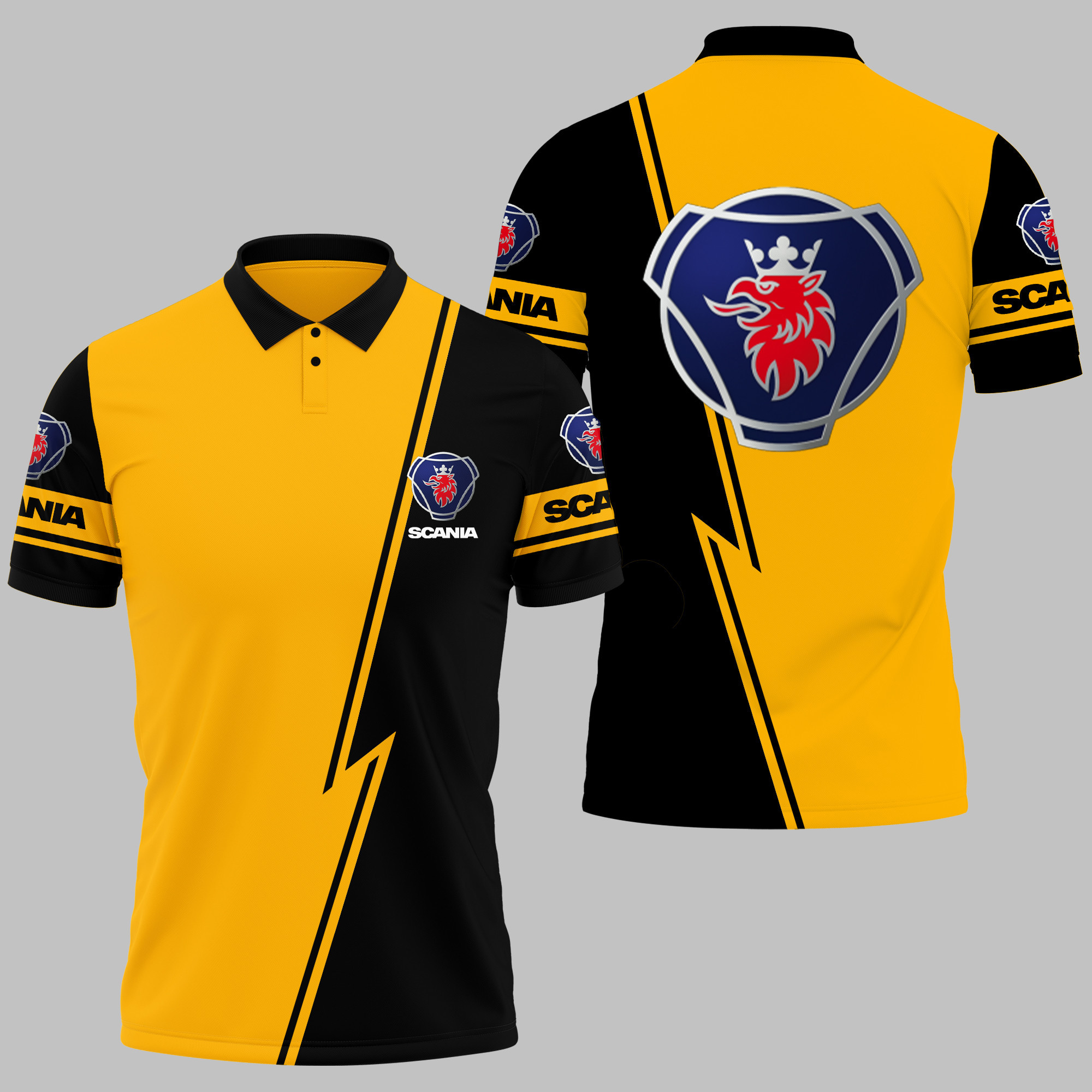 SCANIA Polo Shirt V11 - Famjoys SCANIA Polo Shirt V11 - Famjoys