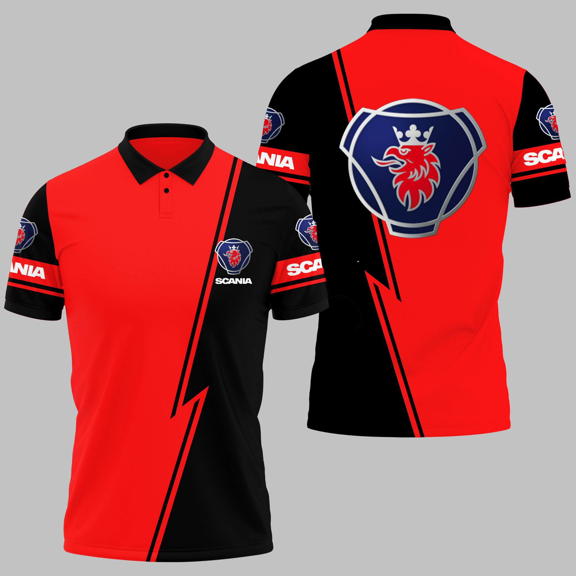 SCANIA Polo Shirt V11 - Famjoys SCANIA Polo Shirt V11 - Famjoys