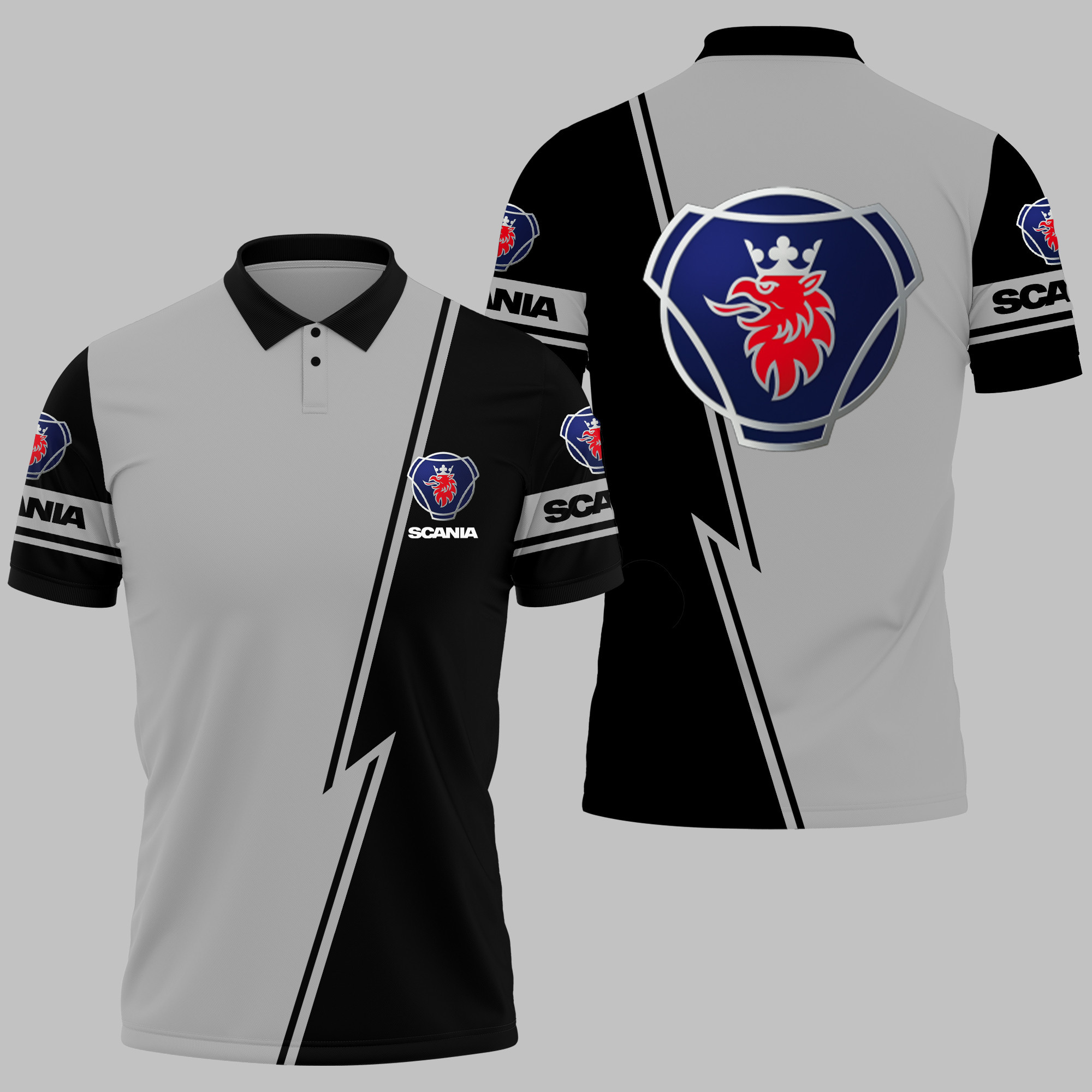 SCANIA Polo Shirt V11 - Famjoys SCANIA Polo Shirt V11 - Famjoys