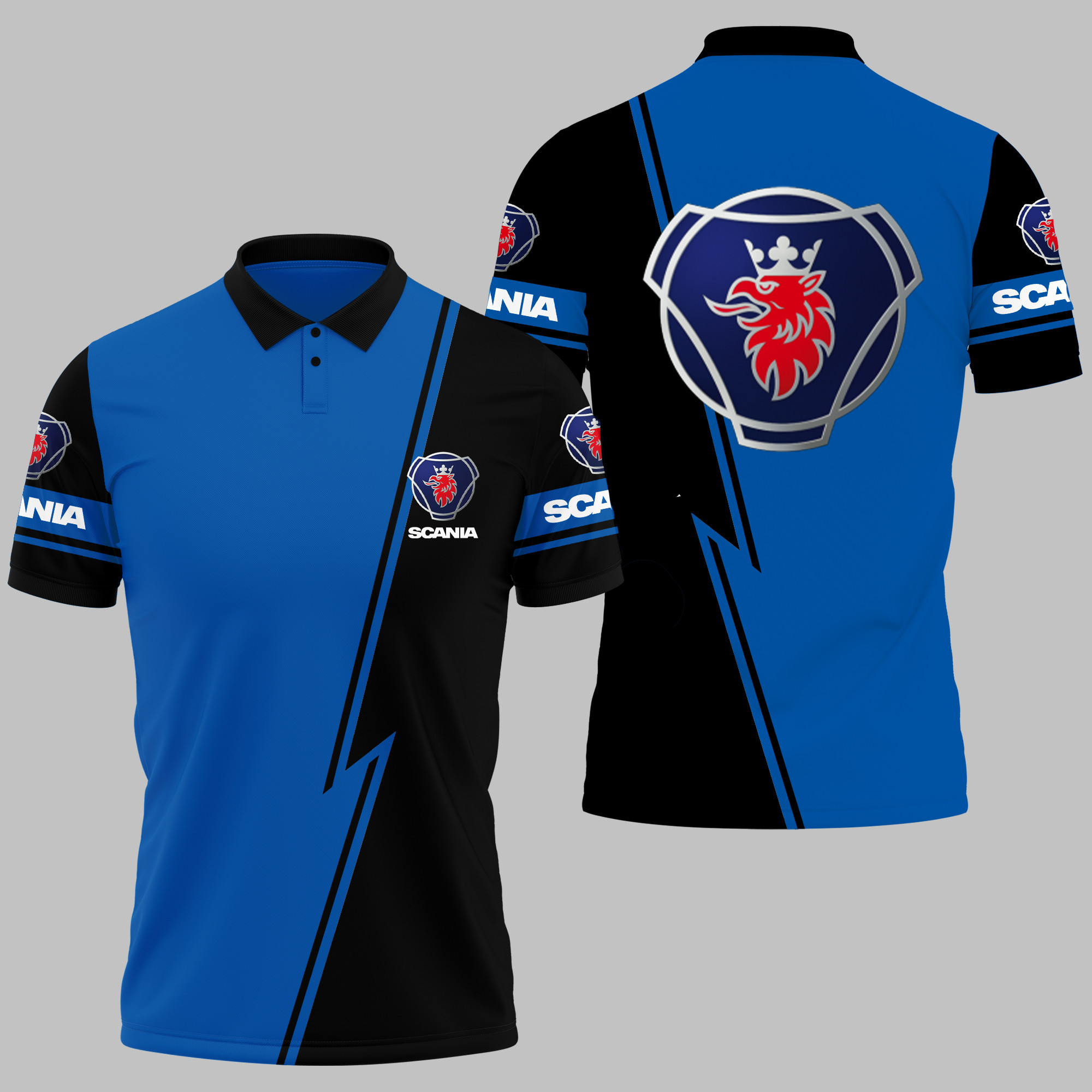 SCANIA Polo Shirt V11 - Famjoys SCANIA Polo Shirt V11 - Famjoys
