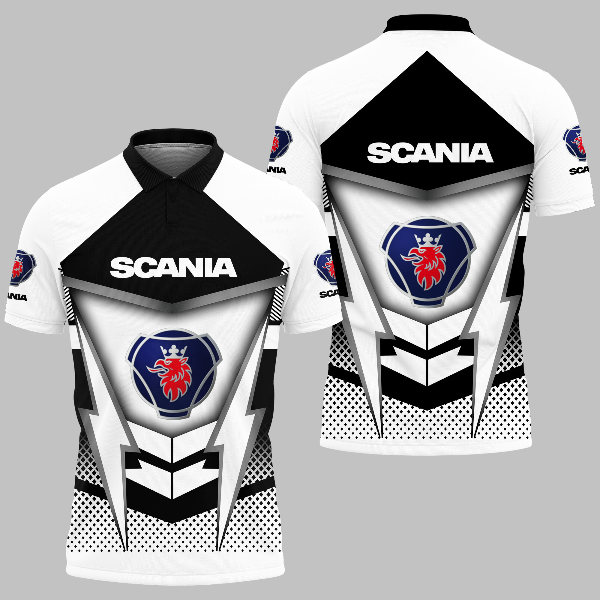 SCANIA Polo Shirt V12 - Famjoys SCANIA Polo Shirt V12 - Famjoys