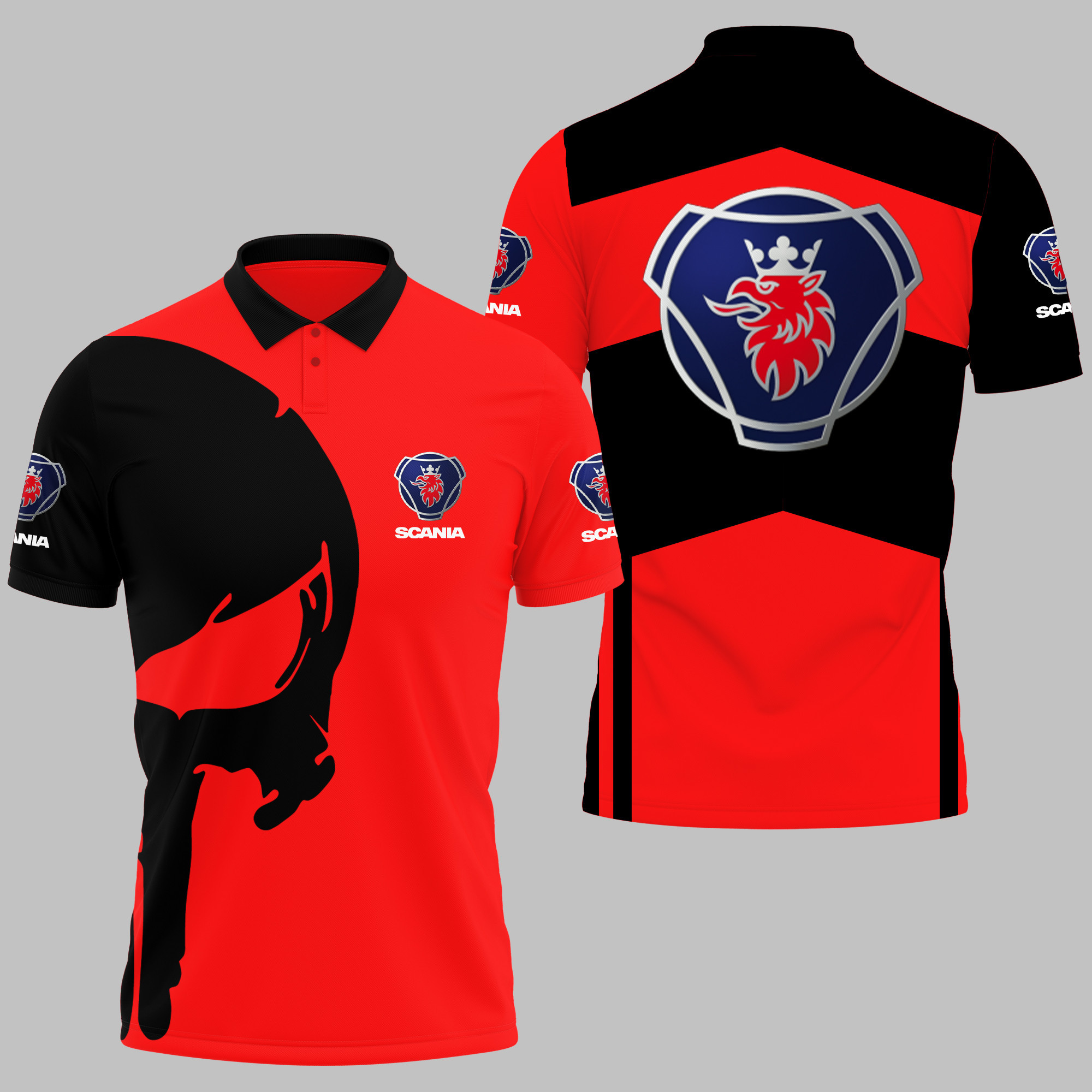 SCANIA Polo Shirt V13 - Famjoys SCANIA Polo Shirt V13 - Famjoys