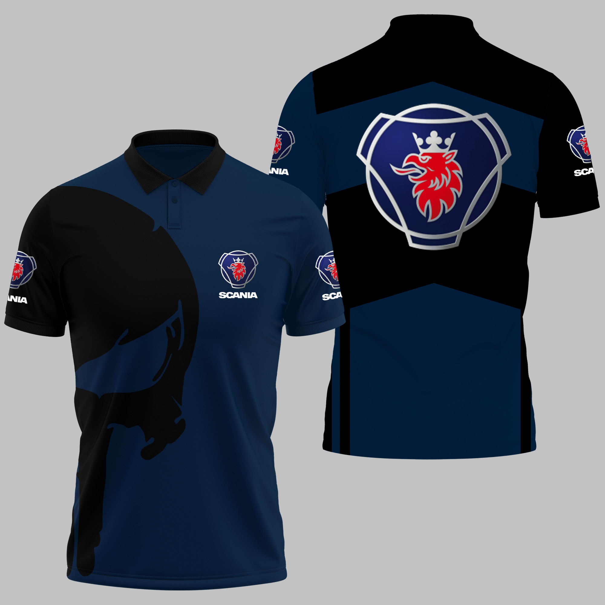 SCANIA Polo Shirt V13 - Famjoys SCANIA Polo Shirt V13 - Famjoys
