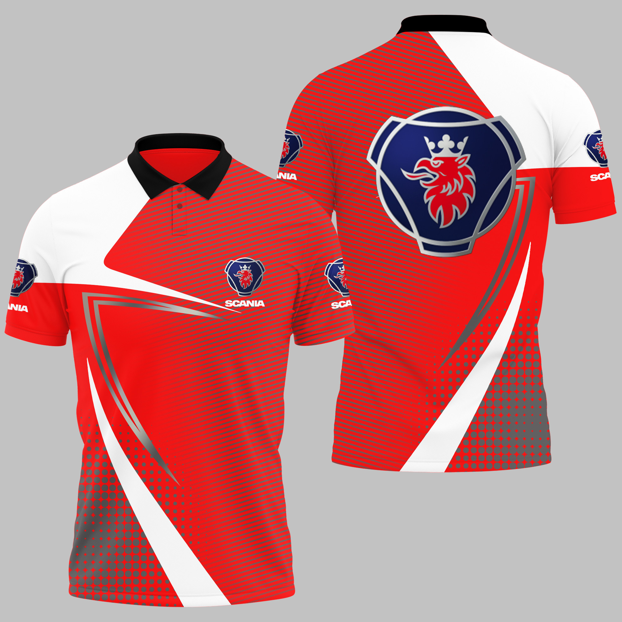 SCANIA Polo Shirt V14 - Famjoys SCANIA Polo Shirt V14 - Famjoys