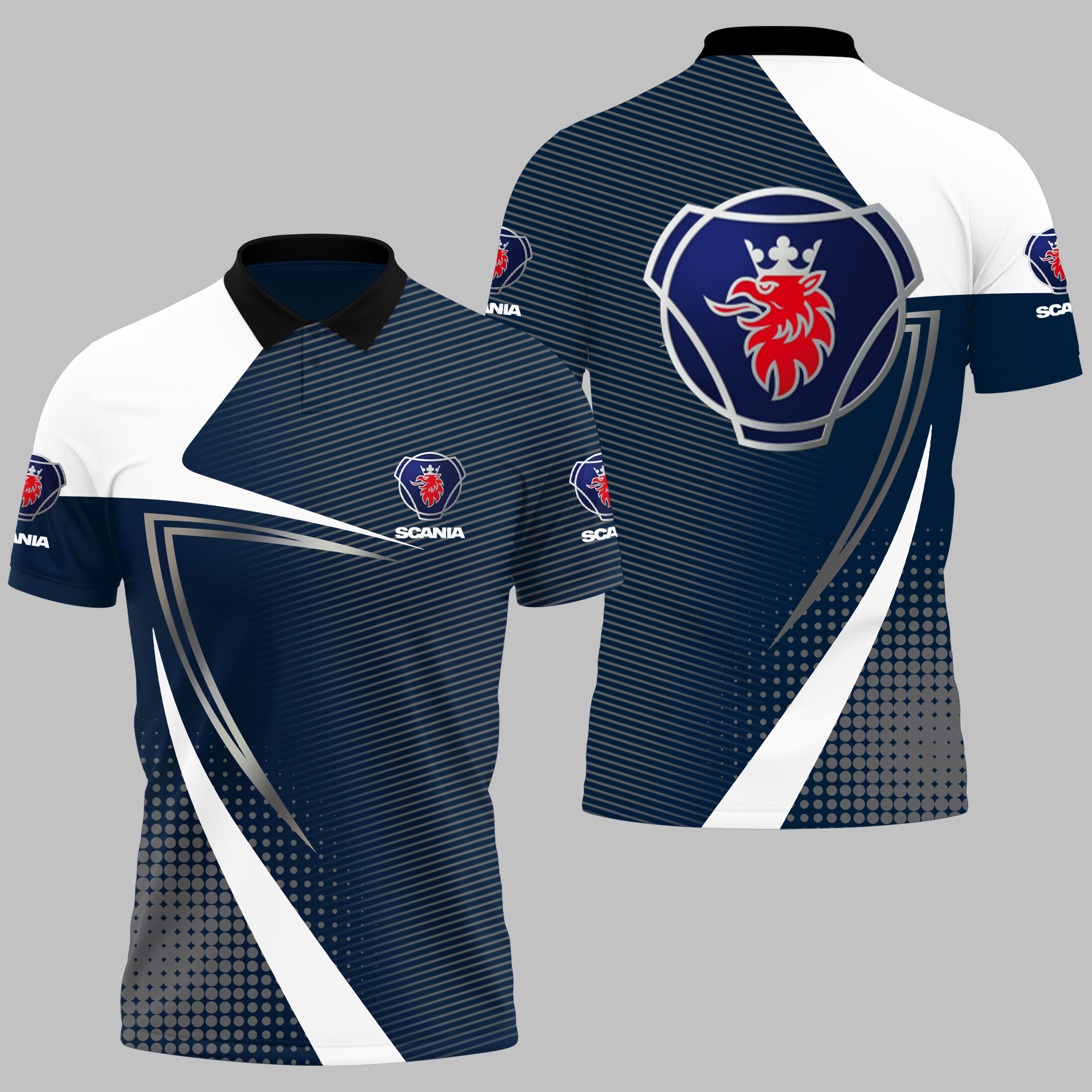SCANIA Polo Shirt V14 - Famjoys SCANIA Polo Shirt V14 - Famjoys