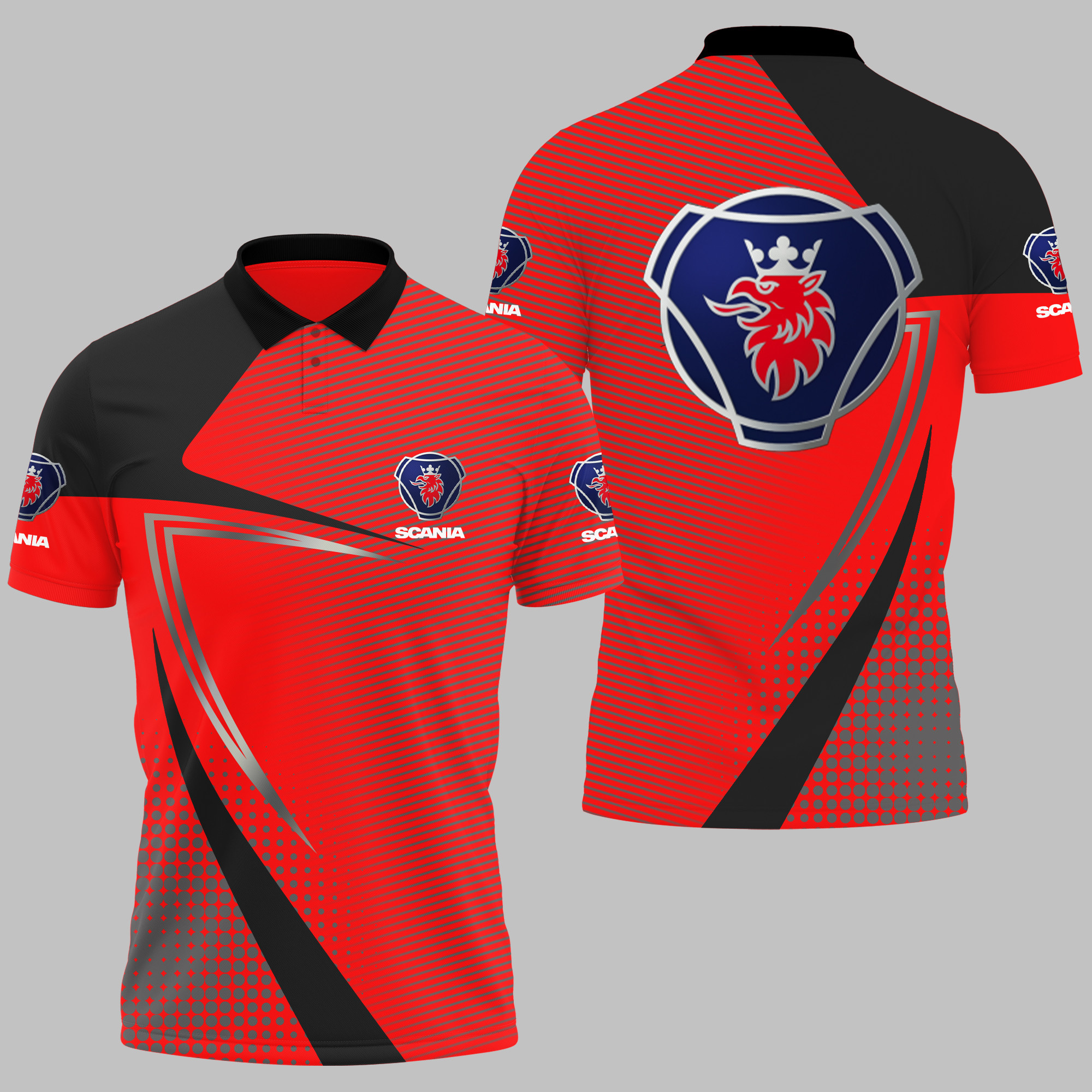 SCANIA Polo Shirt V15 - Famjoys SCANIA Polo Shirt V15 - Famjoys