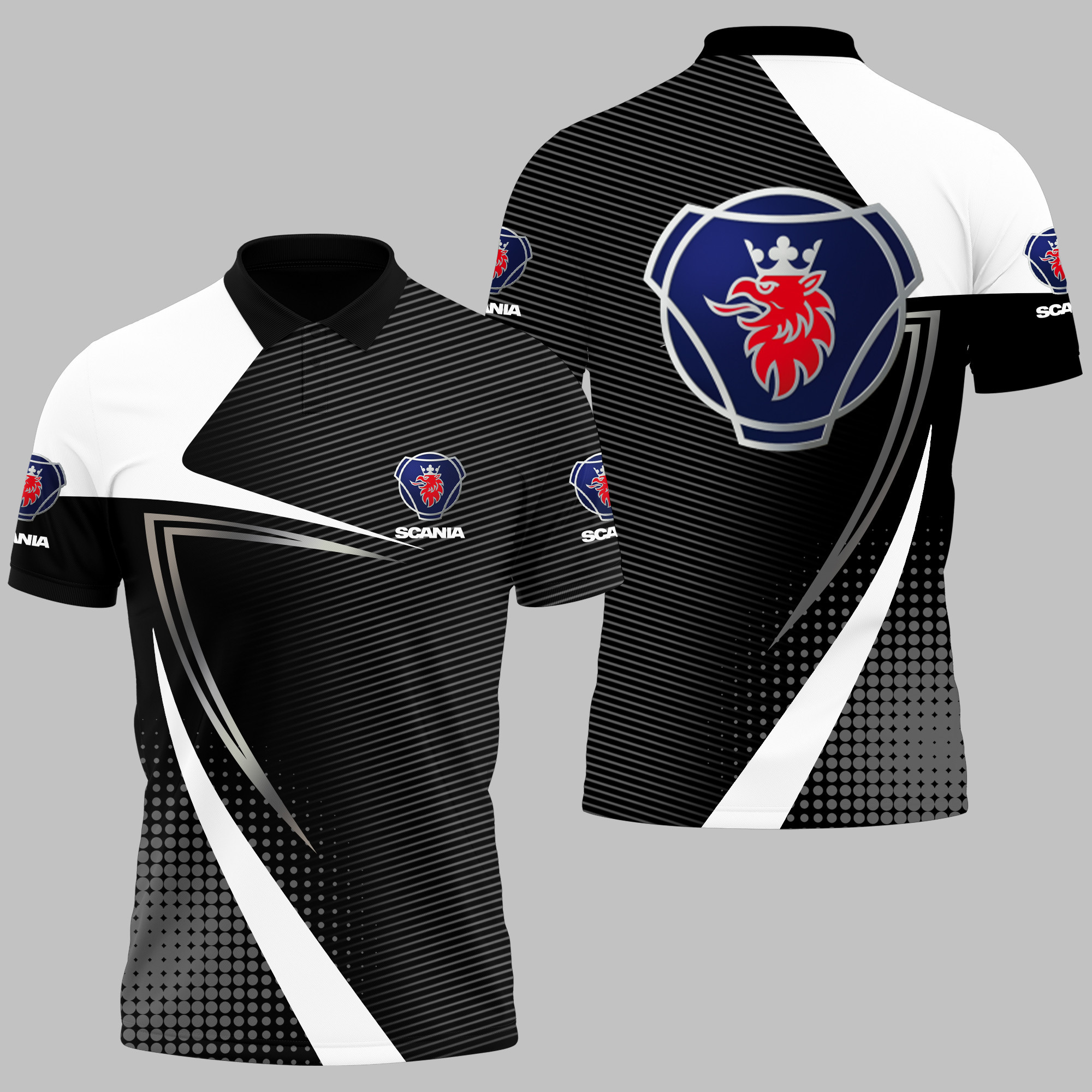 SCANIA Polo Shirt V15 - Famjoys SCANIA Polo Shirt V15 - Famjoys