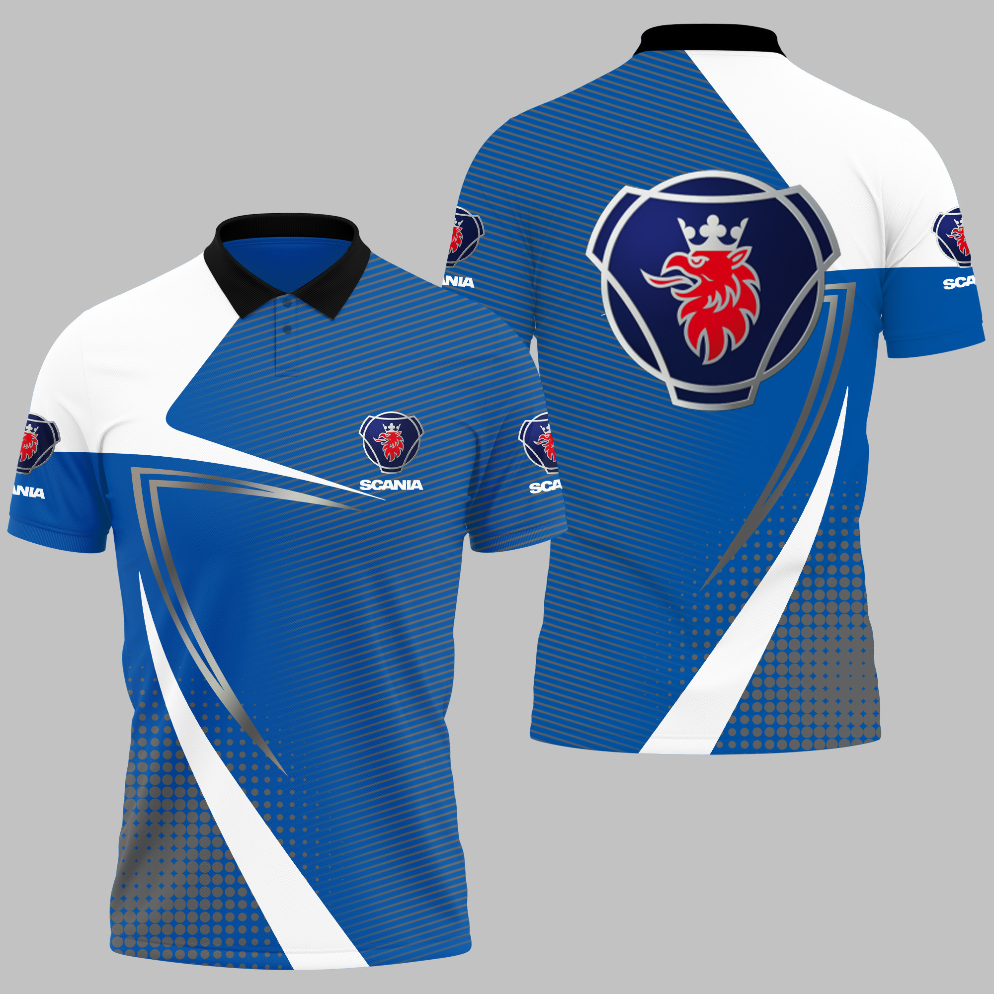 SCANIA Polo Shirt V15 - Famjoys SCANIA Polo Shirt V15 - Famjoys