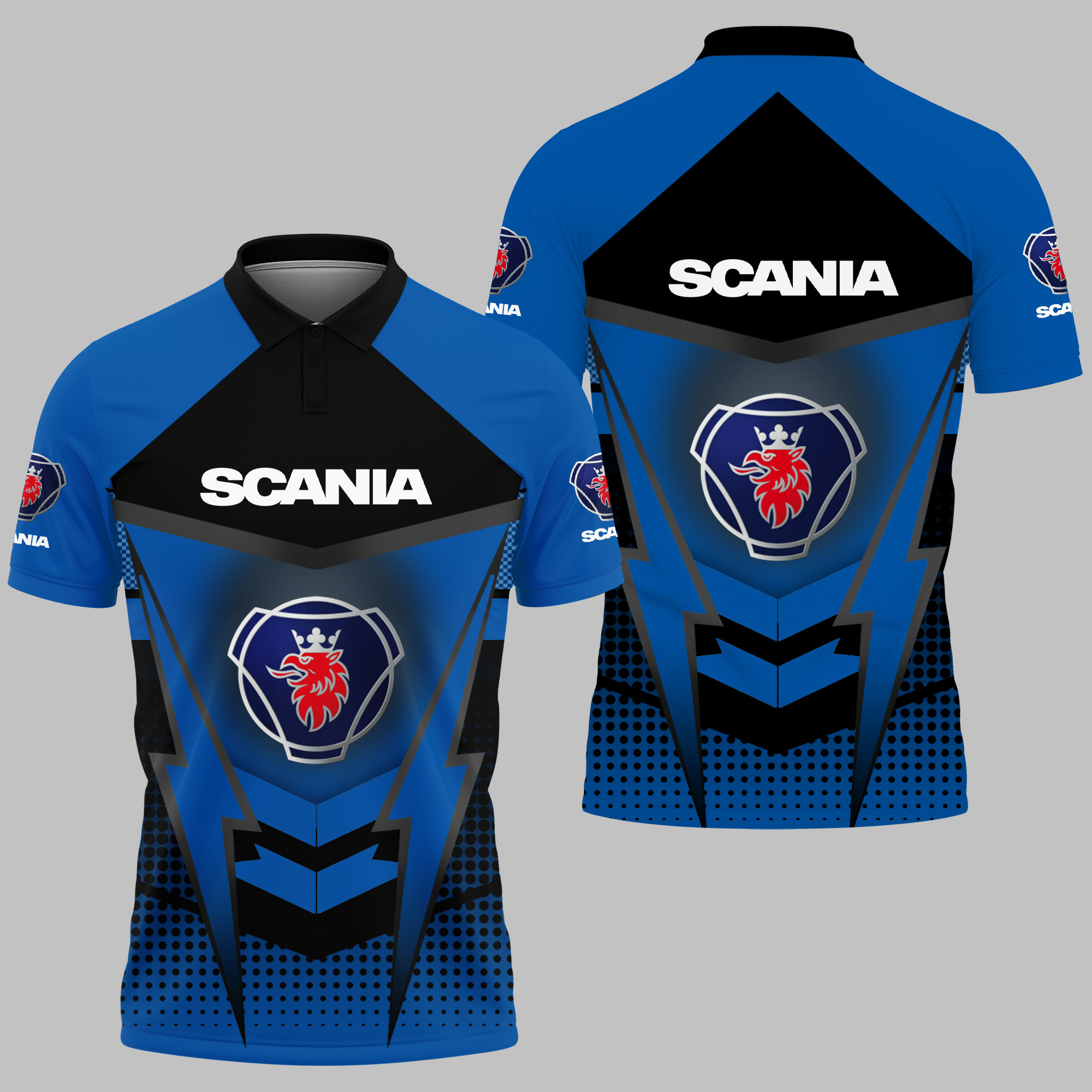 SCANIA Polo Shirt V16 - Famjoys SCANIA Polo Shirt V16 - Famjoys
