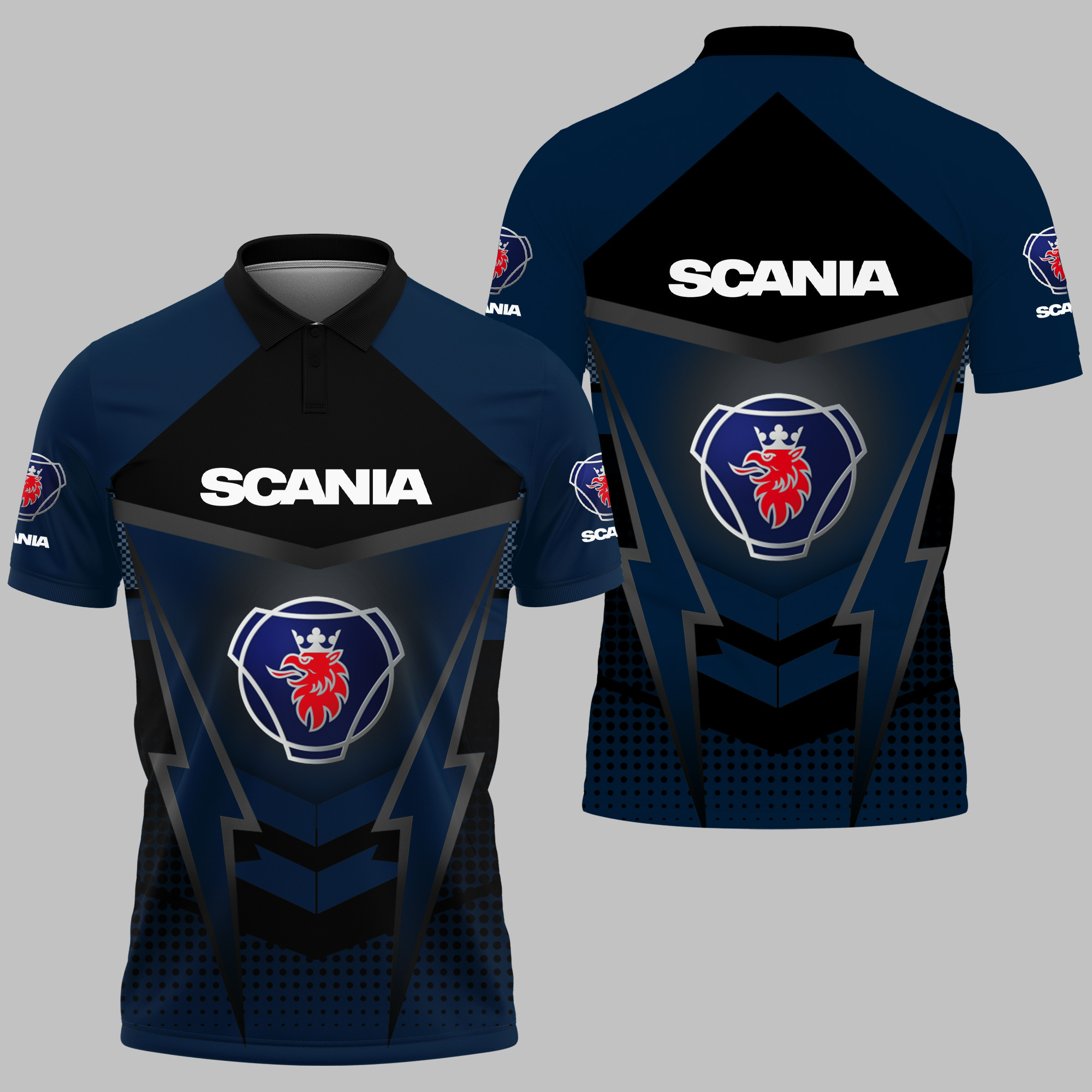 SCANIA Polo Shirt V16 - Famjoys SCANIA Polo Shirt V16 - Famjoys