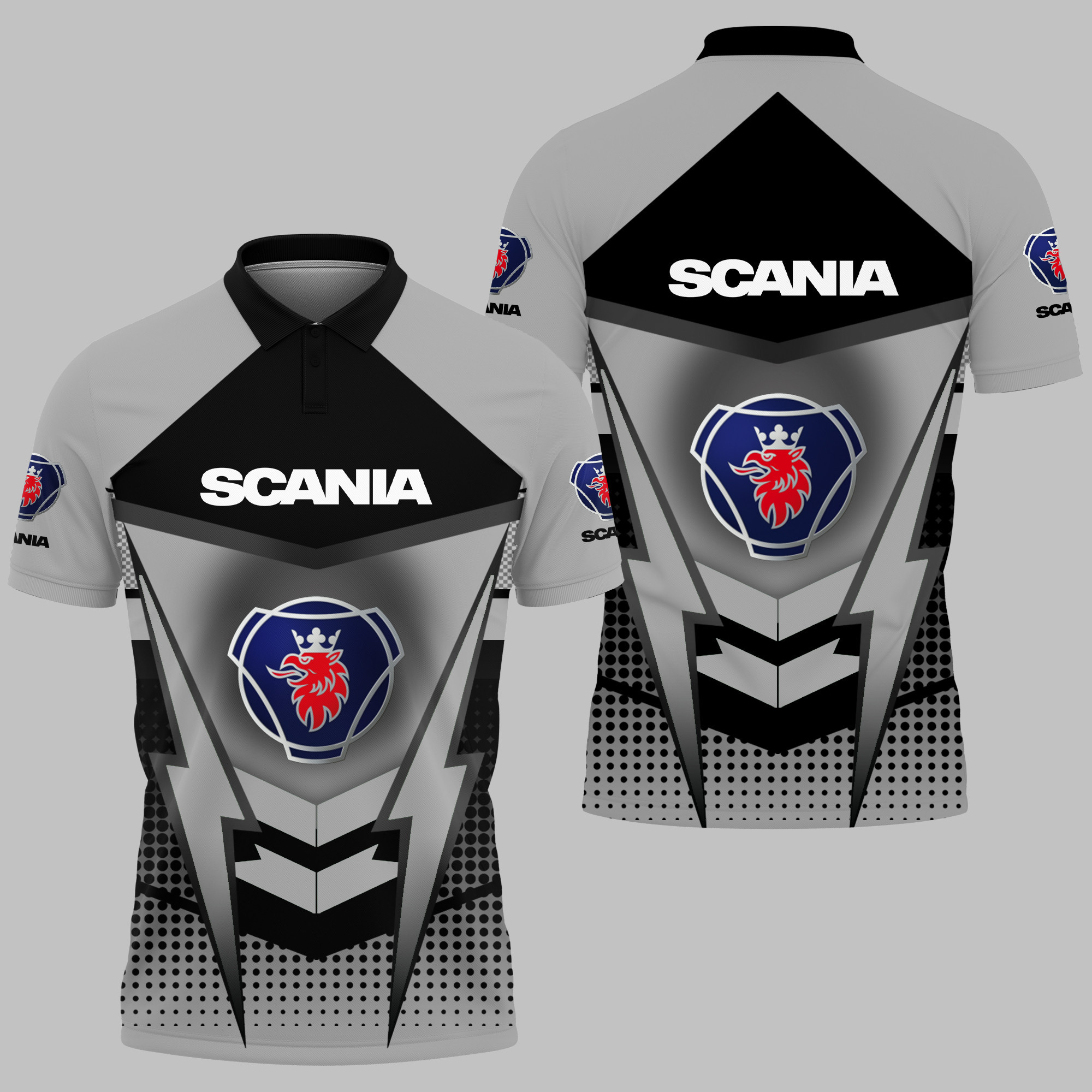 SCANIA Polo Shirt V16 - Famjoys SCANIA Polo Shirt V16 - Famjoys