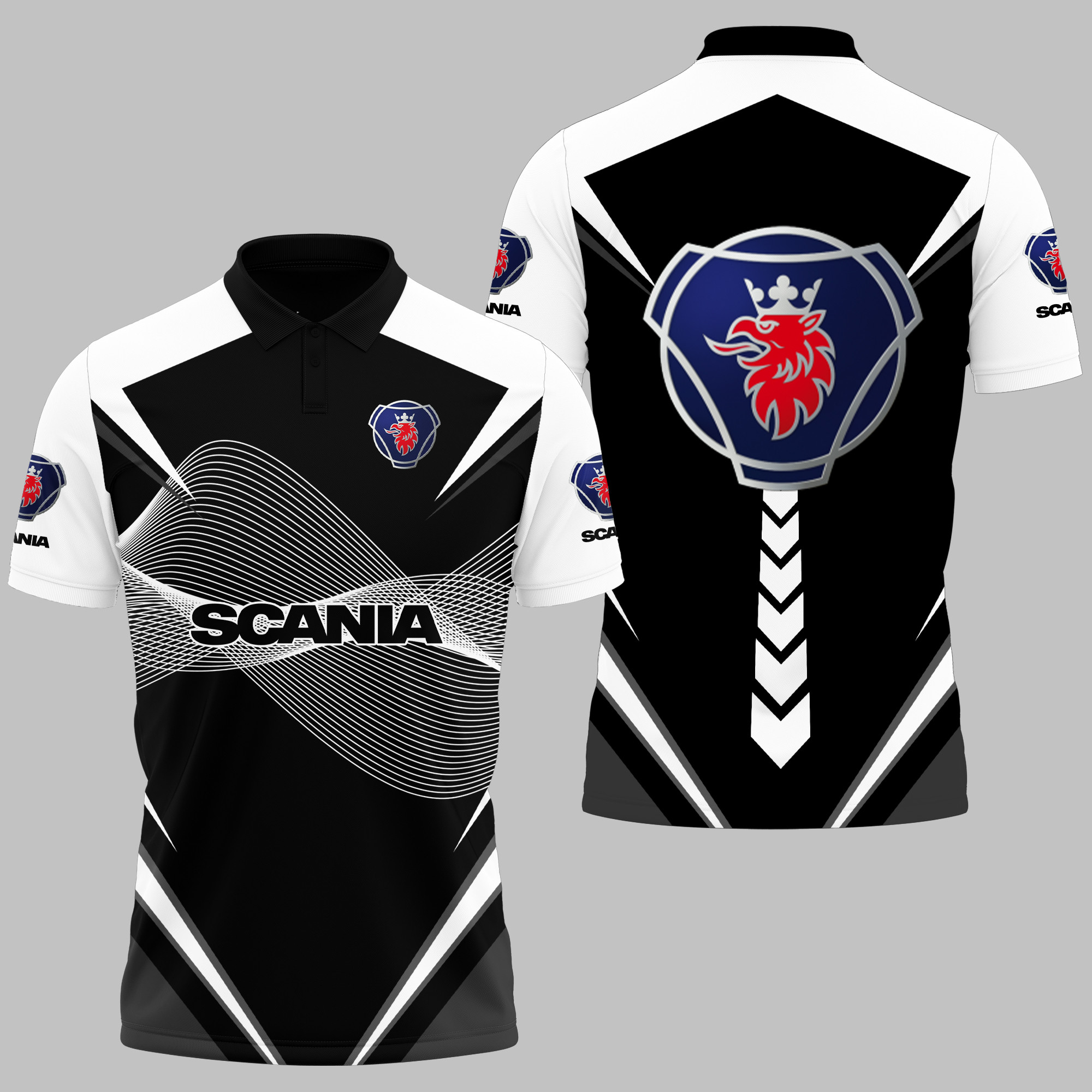 SCANIA Polo Shirt V17 - Famjoys SCANIA Polo Shirt V17 - Famjoys