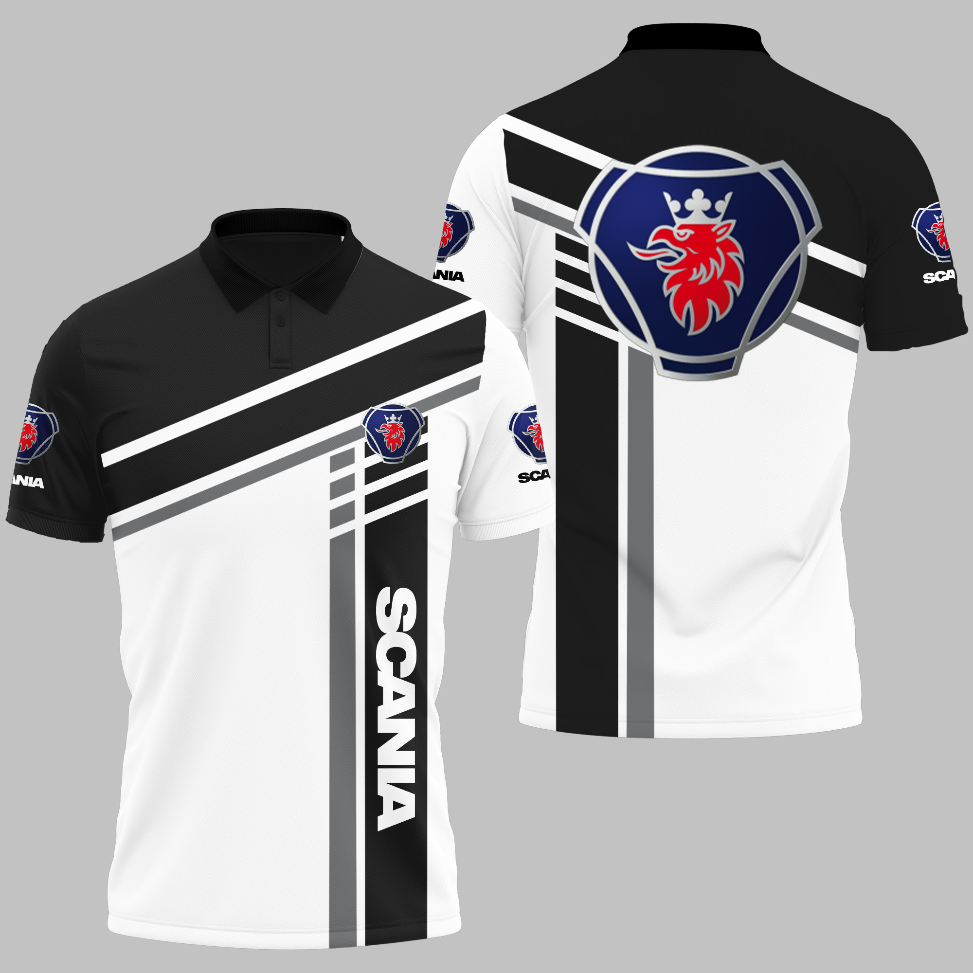 SCANIA Polo Shirt V18 - Famjoys SCANIA Polo Shirt V18 - Famjoys