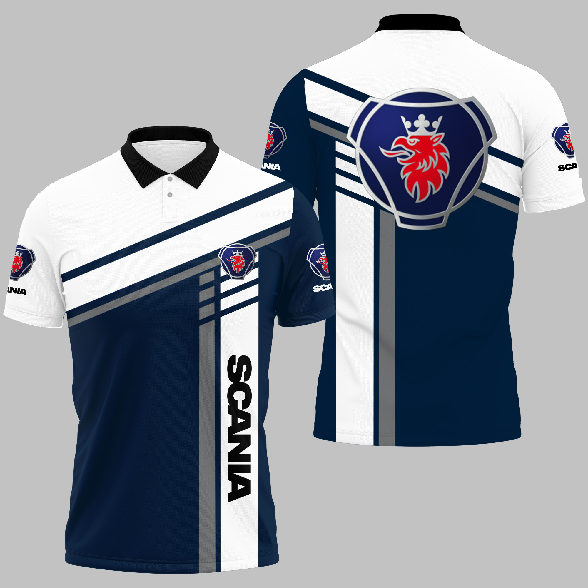SCANIA Polo Shirt V18 - Famjoys SCANIA Polo Shirt V18 - Famjoys