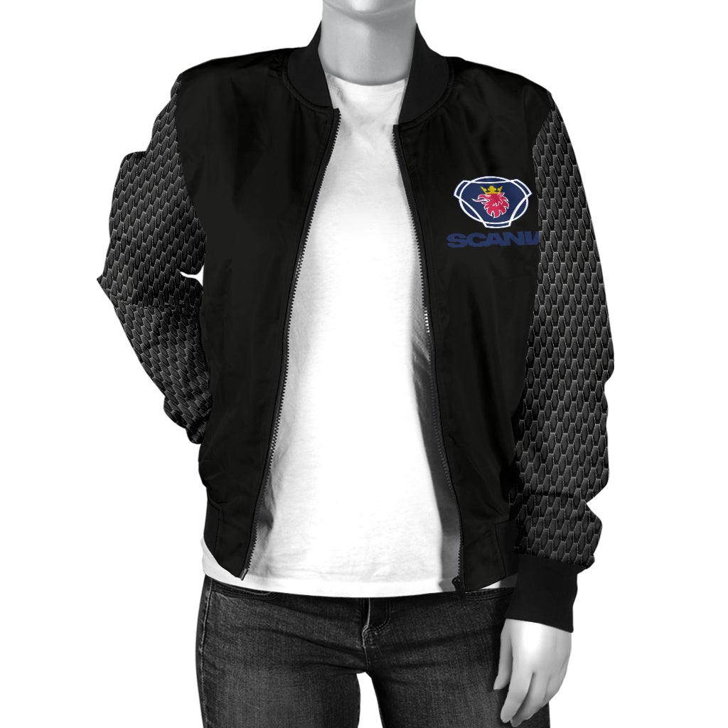 Scania Women's Bomber Jacket - Famjoys Scania Women's Bomber Jacket - Famjoys