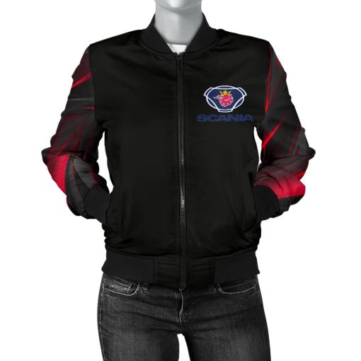 Scania Women's Bomber Jacket RA - Famjoys Scania Women's Bomber Jacket RA - Famjoys