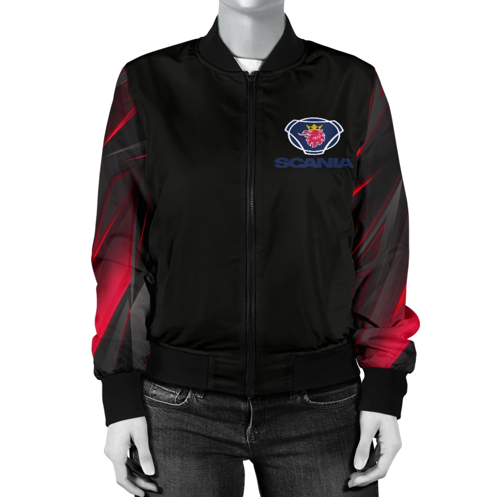 Scania Women's Bomber Jacket RA - Famjoys Scania Women's Bomber Jacket RA - Famjoys