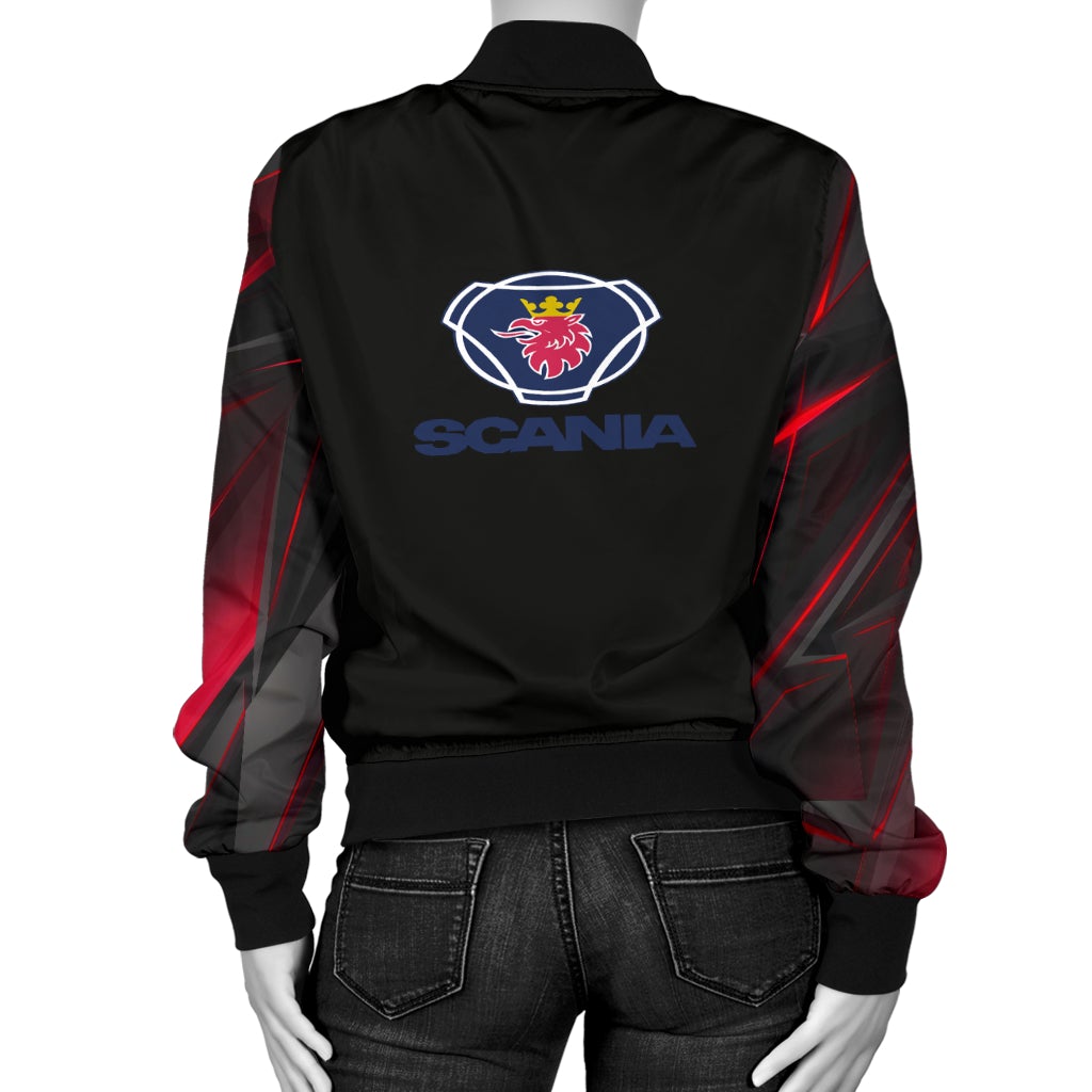 Scania Women's Bomber Jacket RA - Famjoys Scania Women's Bomber Jacket RA - Famjoys