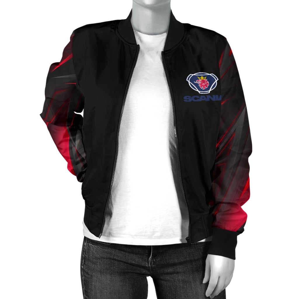 Scania Women's Bomber Jacket RA - Famjoys Scania Women's Bomber Jacket RA - Famjoys