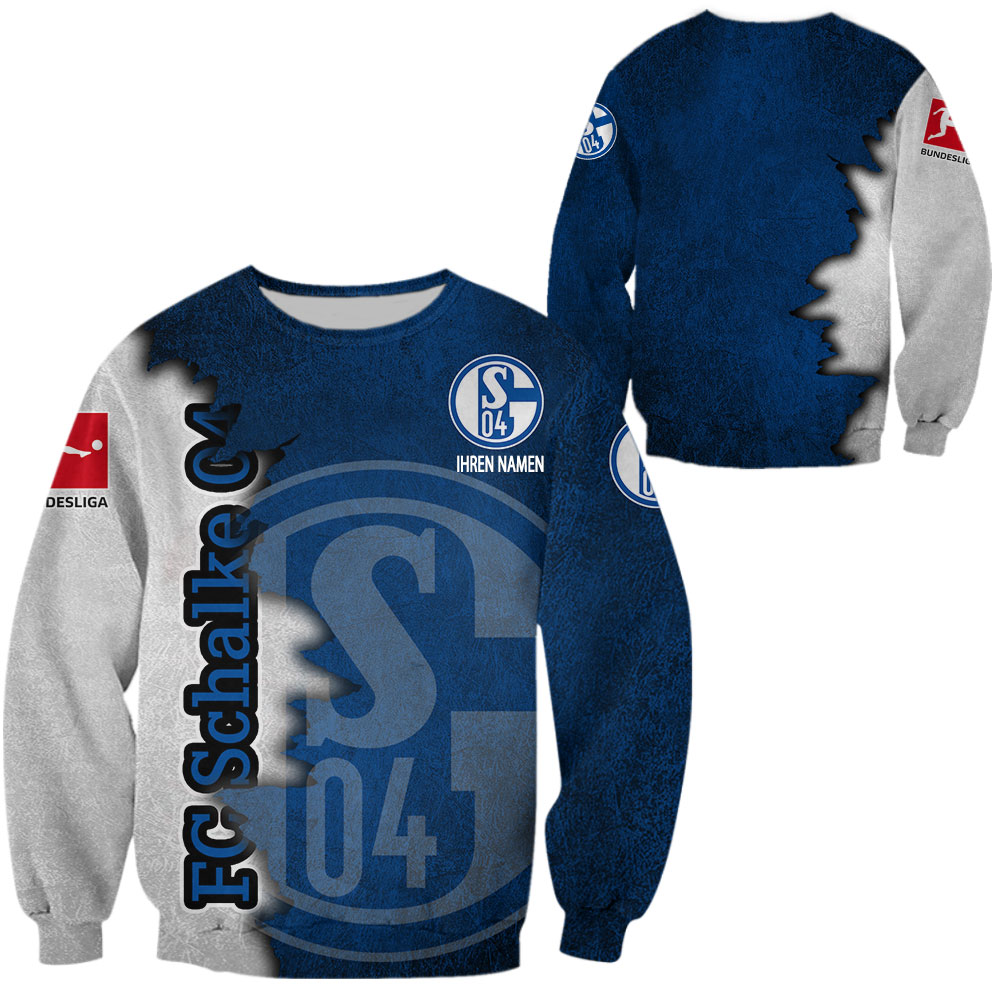 Schalke 04 3D Apparel, 1002 Bundesliga - Famjoys Schalke 04 3D Apparel, 1002 Bundesliga - Famjoys