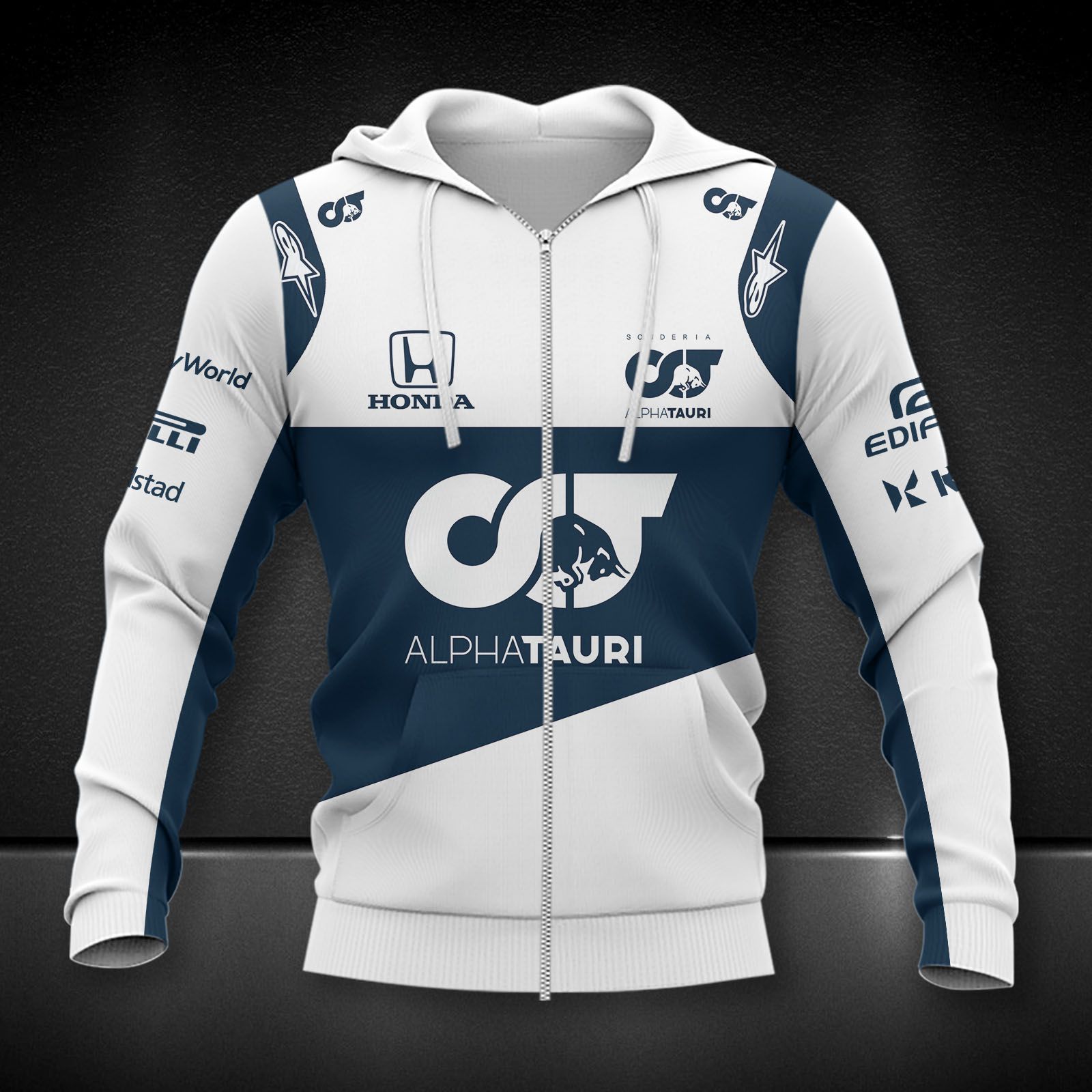 Scuderia AlphaTauri Printing T-Shirt, Polo, Hoodie, Zip, Bomber 9103 - Famjoys Scuderia AlphaTauri Printing T-Shirt, Polo, Hoodie, Zip, Bomber 9103 - Famjoys