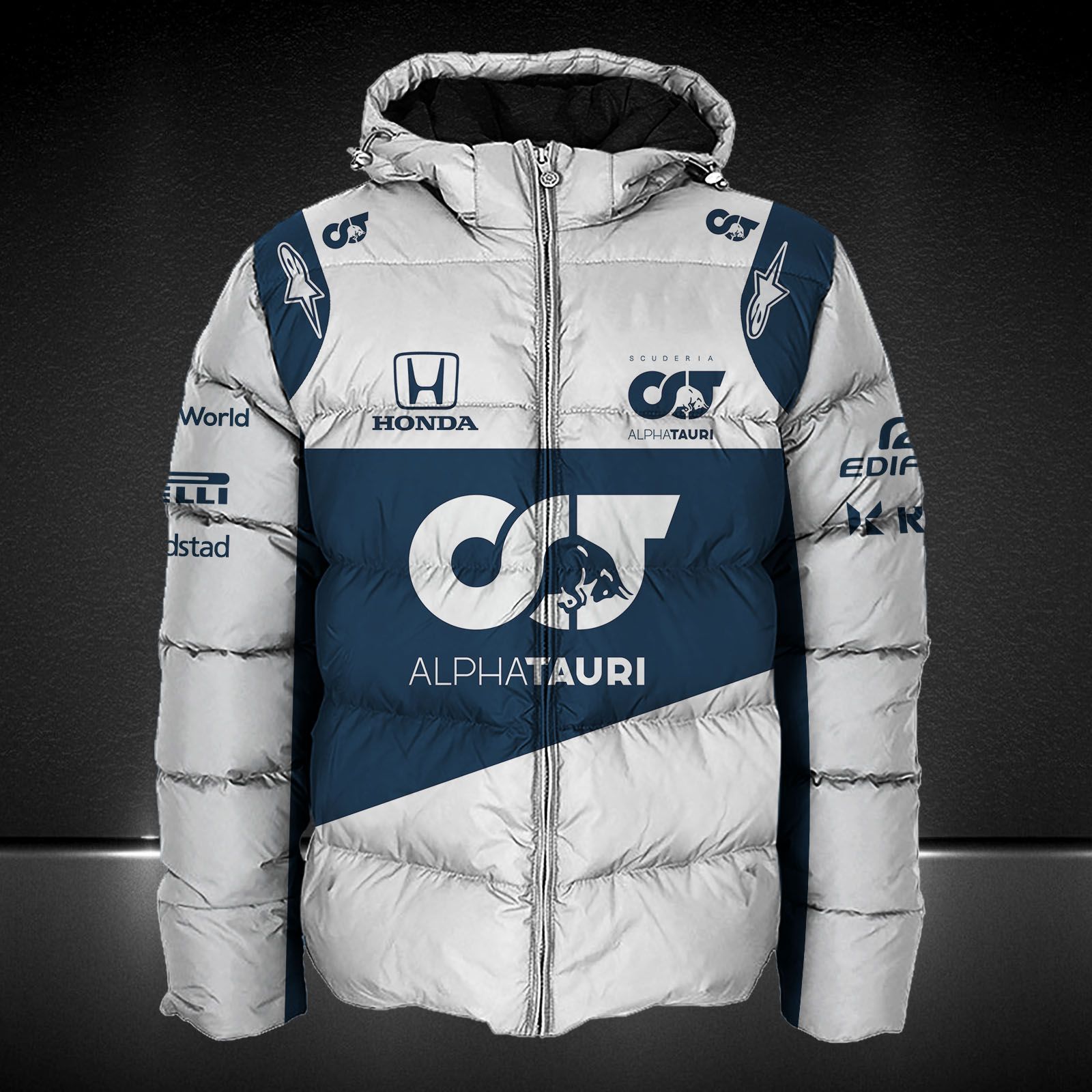 Scuderia AlphaTauri Printing T-Shirt, Polo, Hoodie, Zip, Bomber 9103 - Famjoys Scuderia AlphaTauri Printing T-Shirt, Polo, Hoodie, Zip, Bomber 9103 - Famjoys