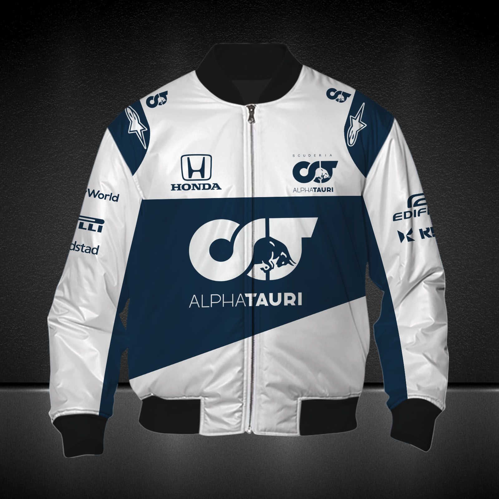 Scuderia AlphaTauri Printing T-Shirt, Polo, Hoodie, Zip, Bomber 9103 - Famjoys Scuderia AlphaTauri Printing T-Shirt, Polo, Hoodie, Zip, Bomber 9103 - Famjoys