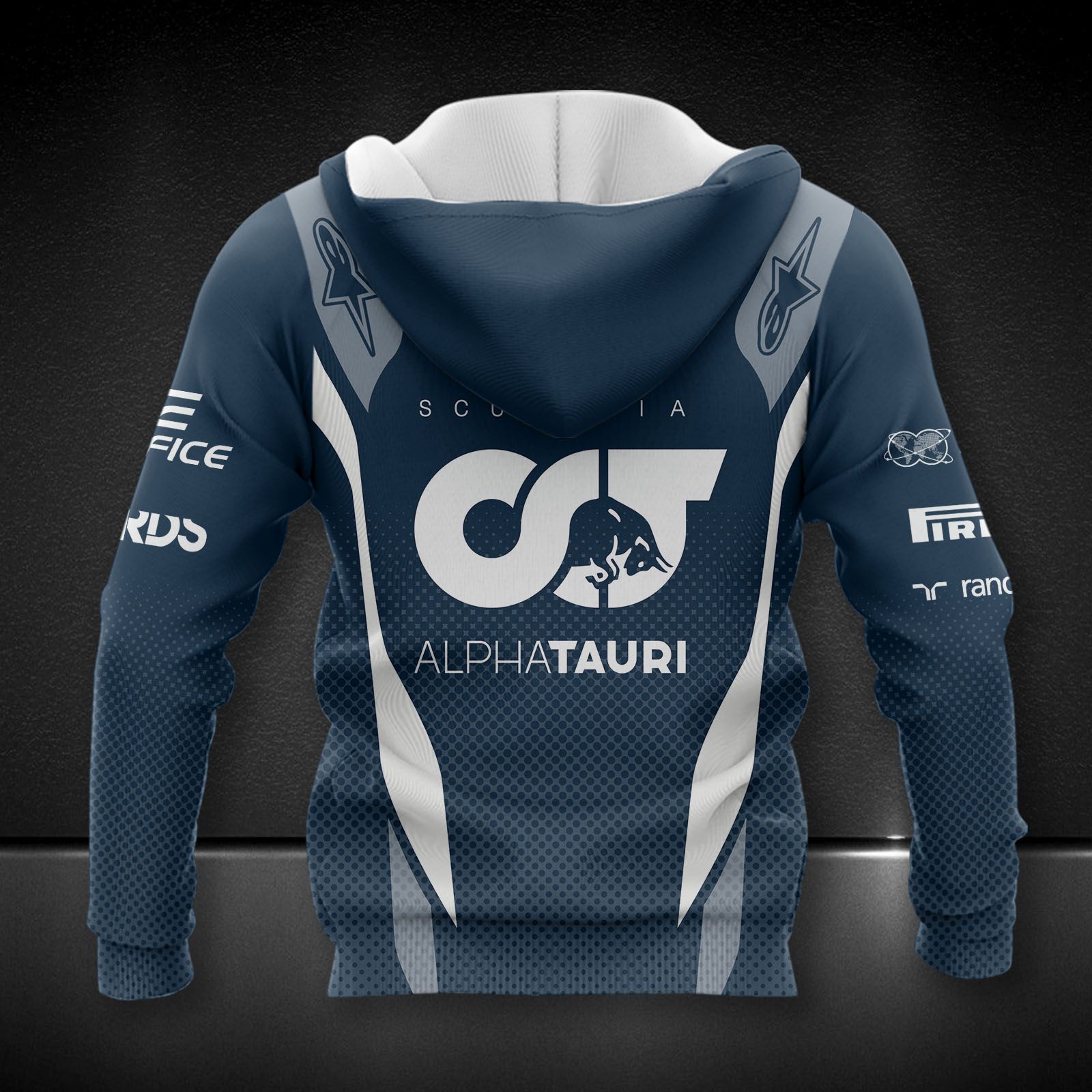 Scuderia AlphaTauri Printing T-Shirt, Polo, Hoodie, Zip, Bomber 9123 - Famjoys Scuderia AlphaTauri Printing T-Shirt, Polo, Hoodie, Zip, Bomber 9123 - Famjoys