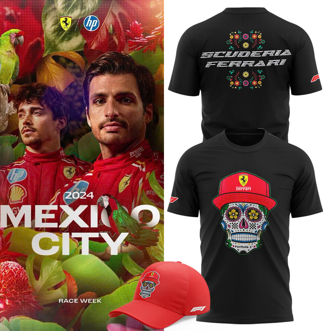 Scuderia Ferrari Mexico GP shirt - Famjoys Scuderia Ferrari Mexico GP shirt - Famjoys