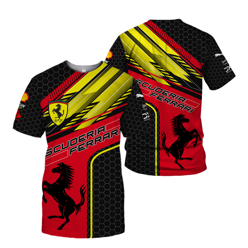 Scuderia Ferrari Personalized Tshirt, Sweatshirt, Polo, Hawaiian, Hoodie Apparel Full Printing - Famjoys Scuderia Ferrari Personalized Tshirt, Sweatshirt, Polo, Hawaiian, Hoodie Apparel Full Printing - Famjoys