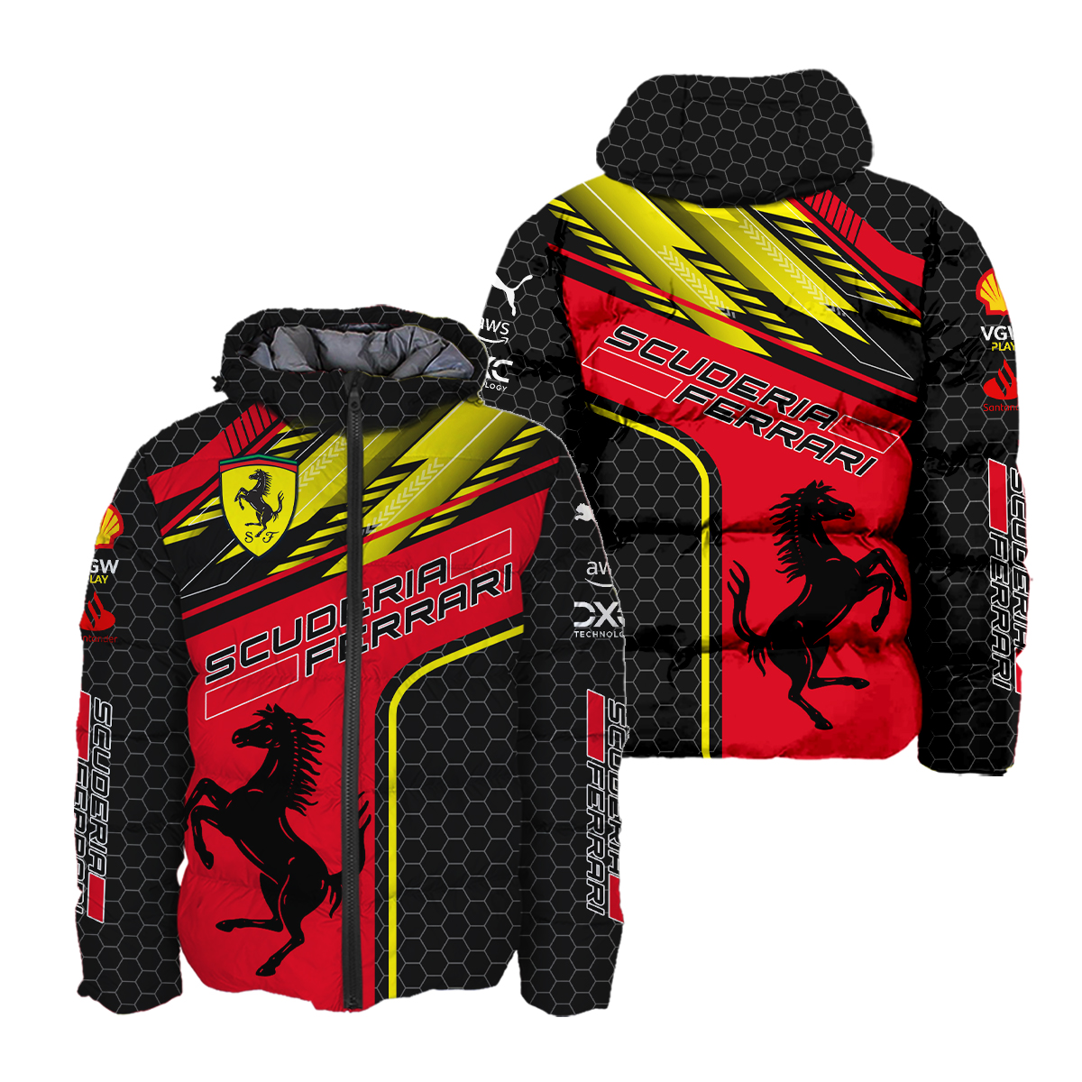 Scuderia Ferrari Personalized Tshirt, Sweatshirt, Polo, Hawaiian, Hoodie Apparel Full Printing - Famjoys Scuderia Ferrari Personalized Tshirt, Sweatshirt, Polo, Hawaiian, Hoodie Apparel Full Printing - Famjoys
